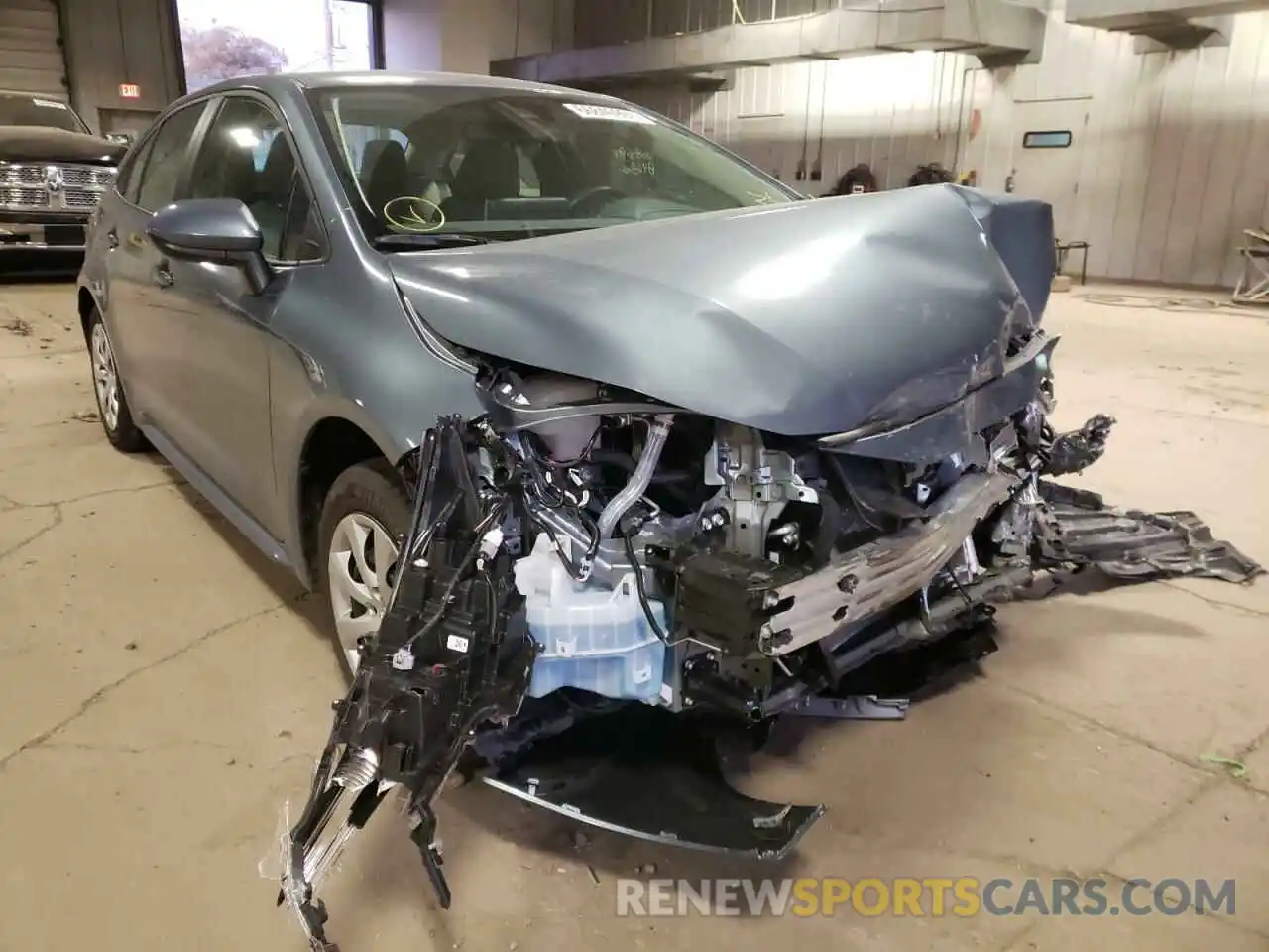 1 Photograph of a damaged car 5YFEPMAE8MP229864 TOYOTA COROLLA 2021