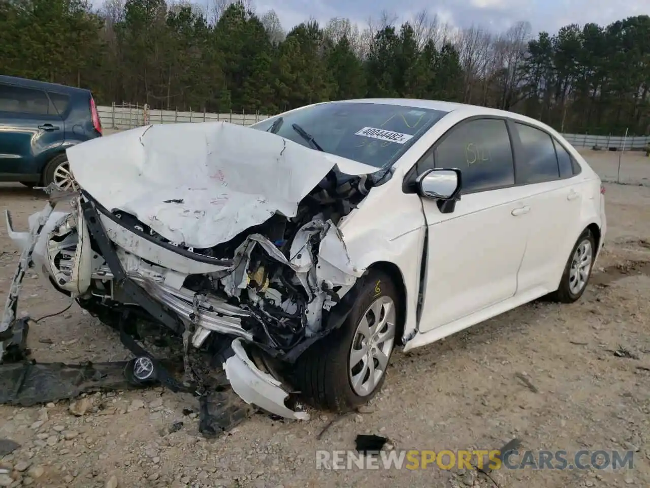 2 Photograph of a damaged car 5YFEPMAE8MP230786 TOYOTA COROLLA 2021