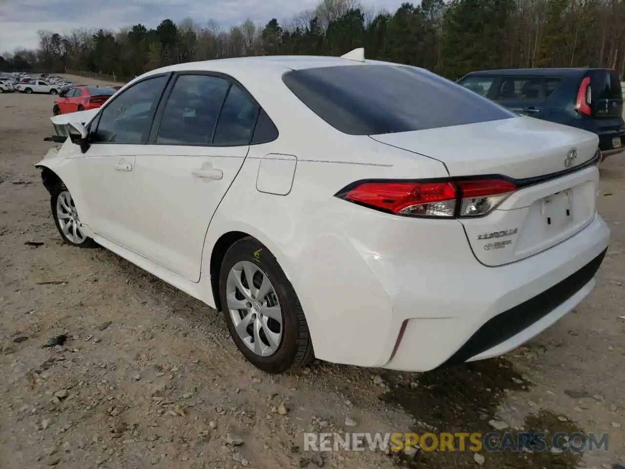 3 Photograph of a damaged car 5YFEPMAE8MP230786 TOYOTA COROLLA 2021