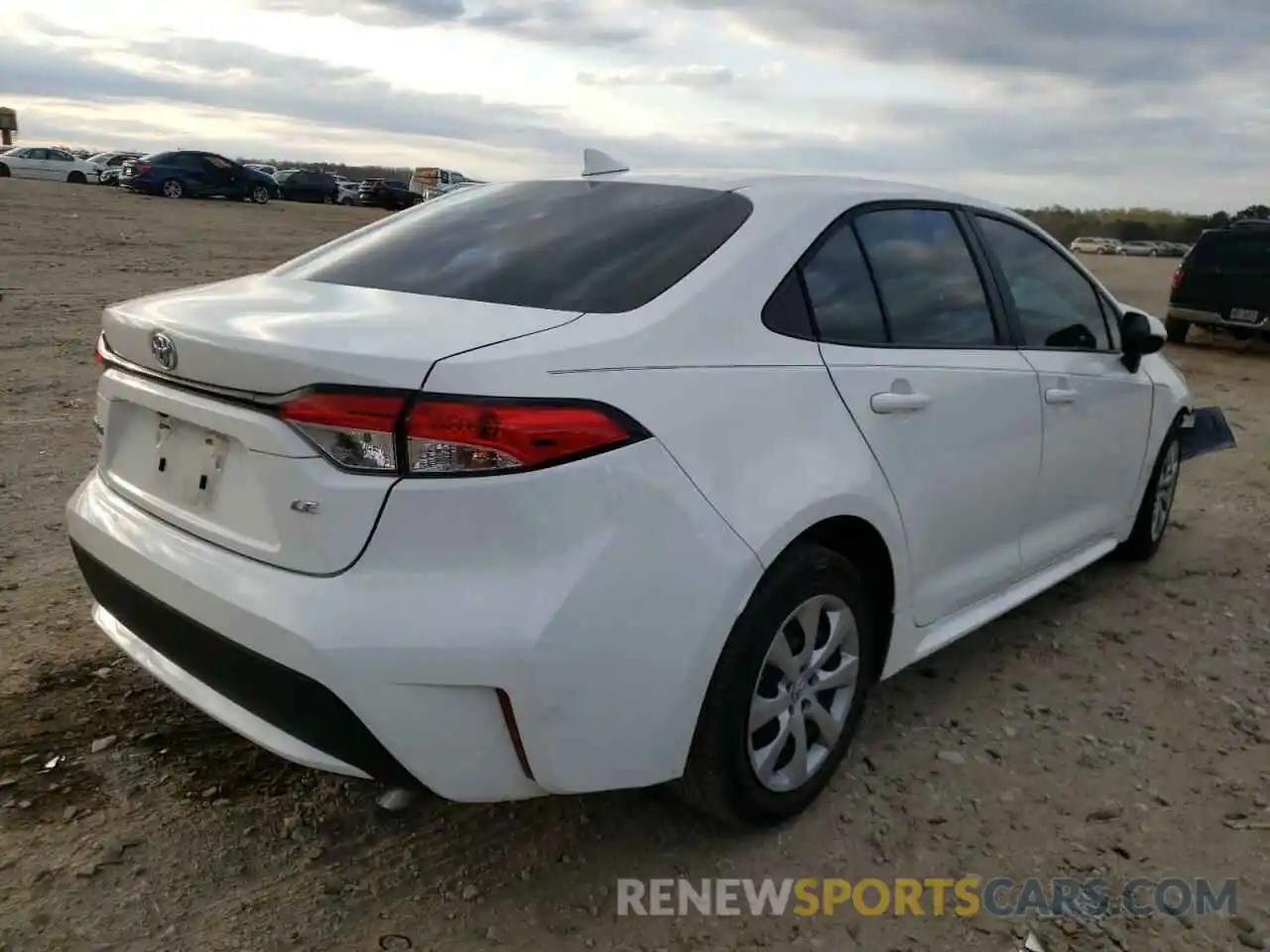 4 Photograph of a damaged car 5YFEPMAE8MP230786 TOYOTA COROLLA 2021