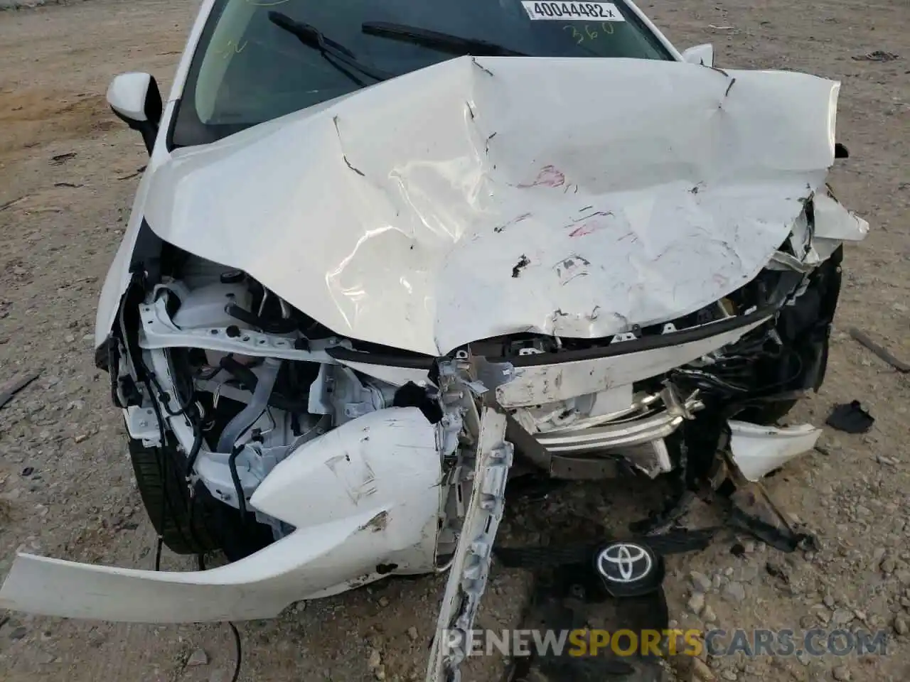 9 Photograph of a damaged car 5YFEPMAE8MP230786 TOYOTA COROLLA 2021