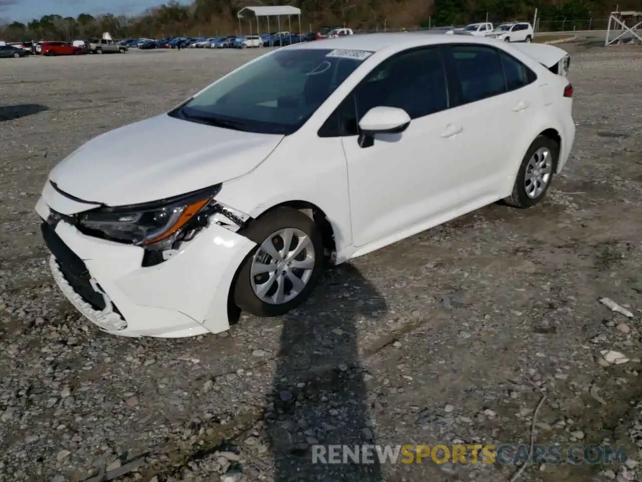 2 Photograph of a damaged car 5YFEPMAE8MP231680 TOYOTA COROLLA 2021