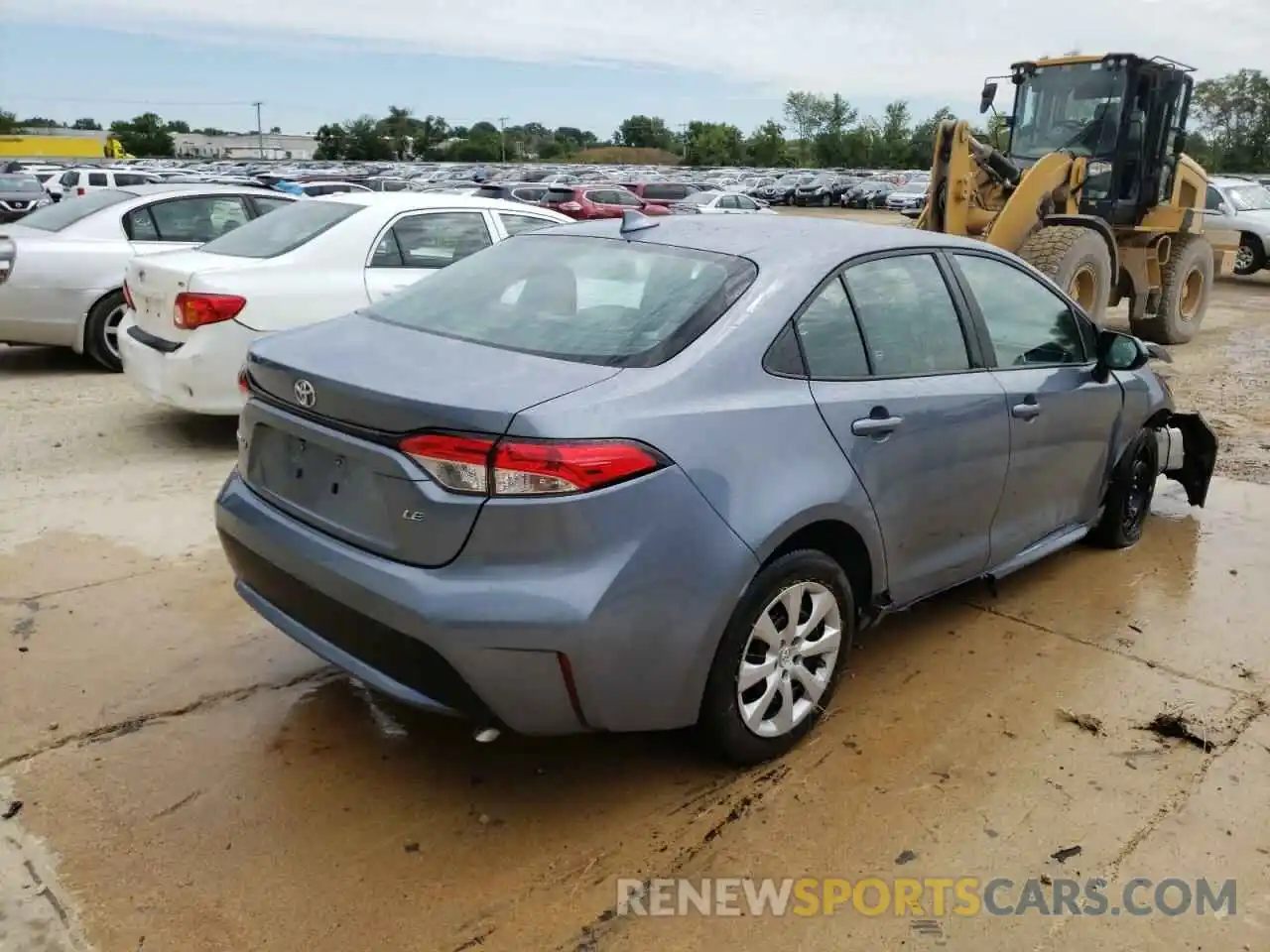 4 Photograph of a damaged car 5YFEPMAE8MP232294 TOYOTA COROLLA 2021