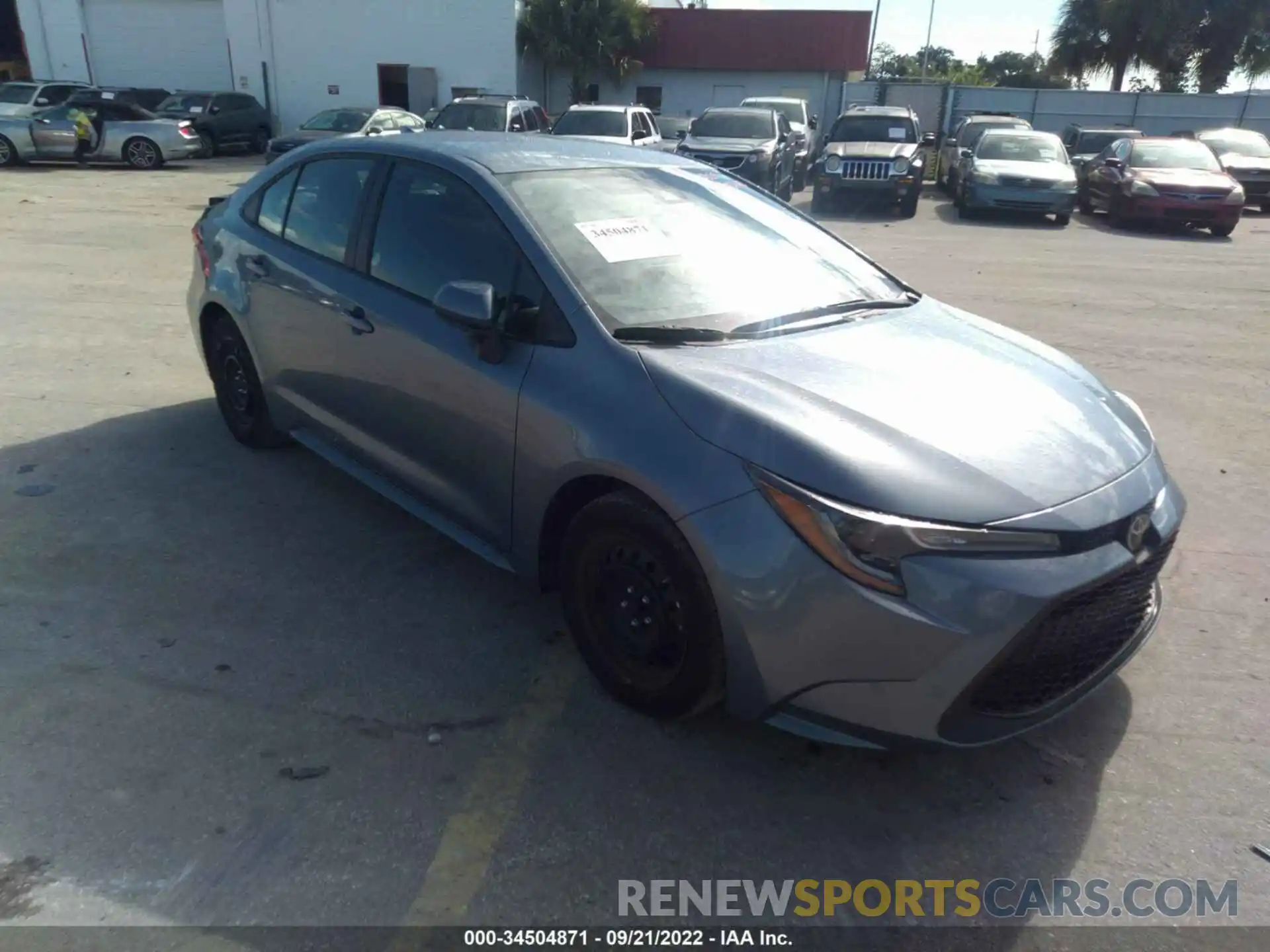 1 Photograph of a damaged car 5YFEPMAE8MP232764 TOYOTA COROLLA 2021