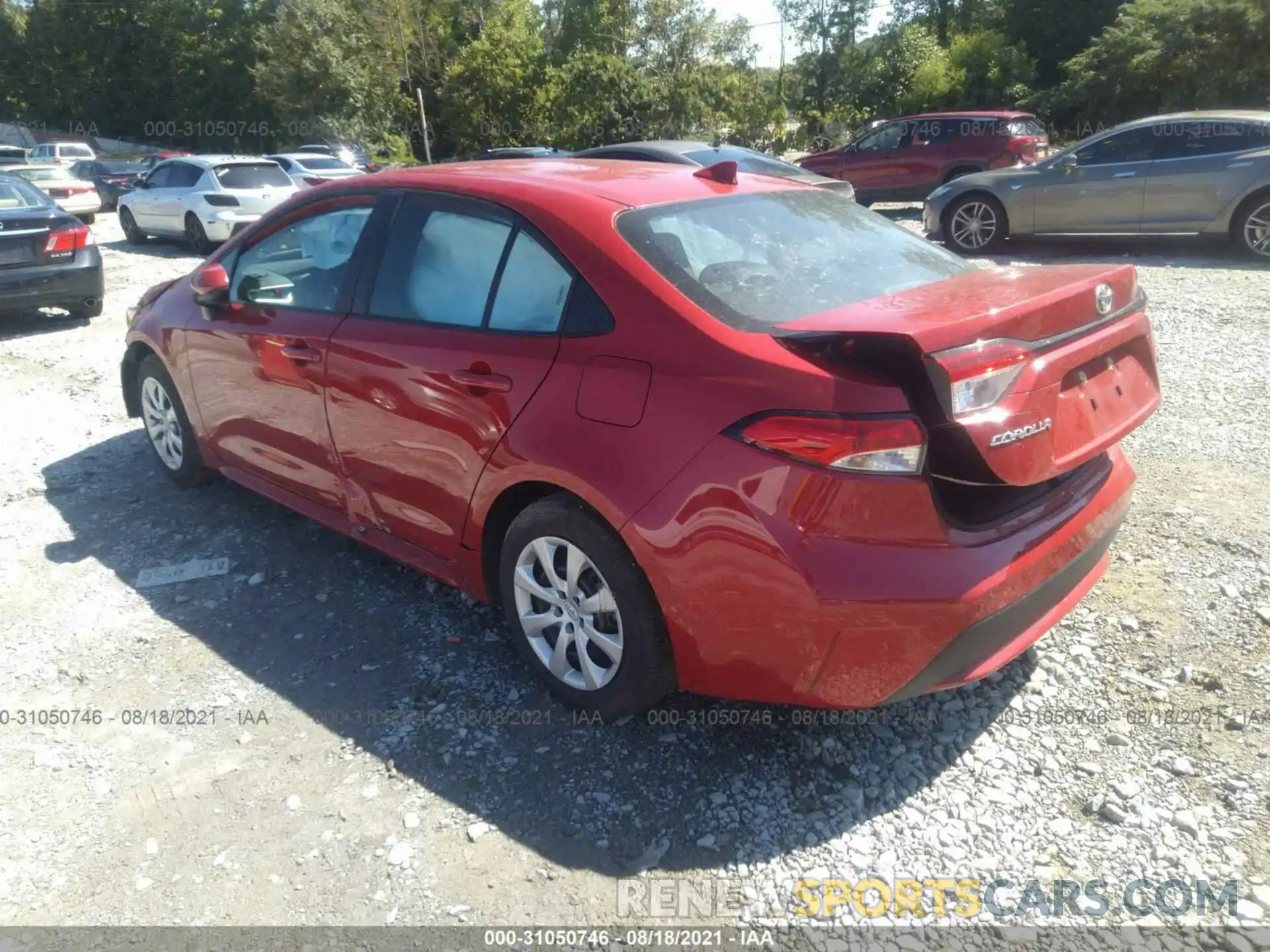 3 Photograph of a damaged car 5YFEPMAE8MP234515 TOYOTA COROLLA 2021