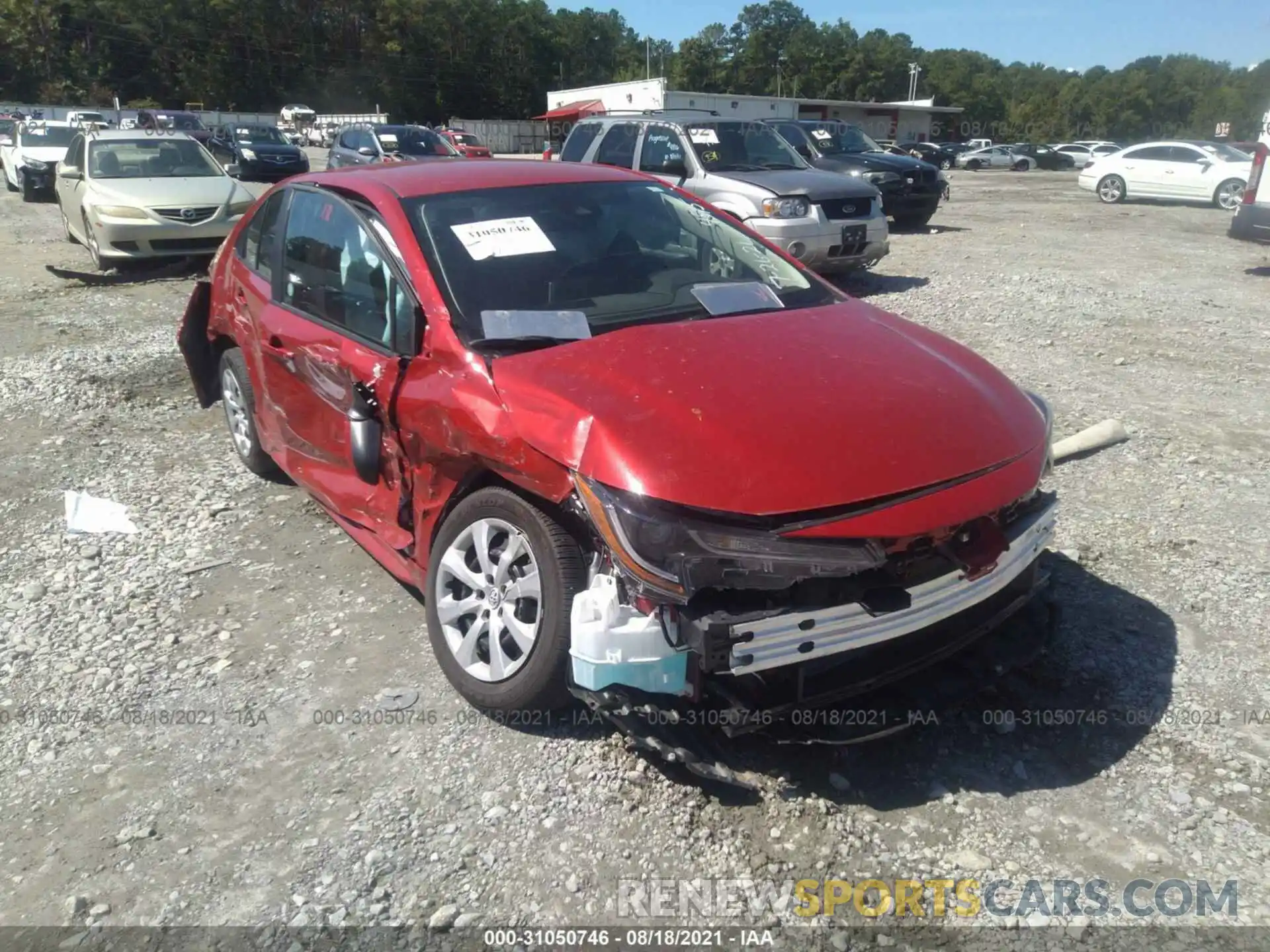 6 Photograph of a damaged car 5YFEPMAE8MP234515 TOYOTA COROLLA 2021