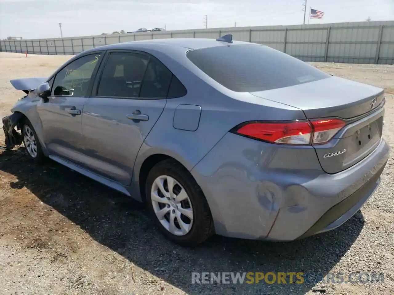 3 Photograph of a damaged car 5YFEPMAE8MP235714 TOYOTA COROLLA 2021