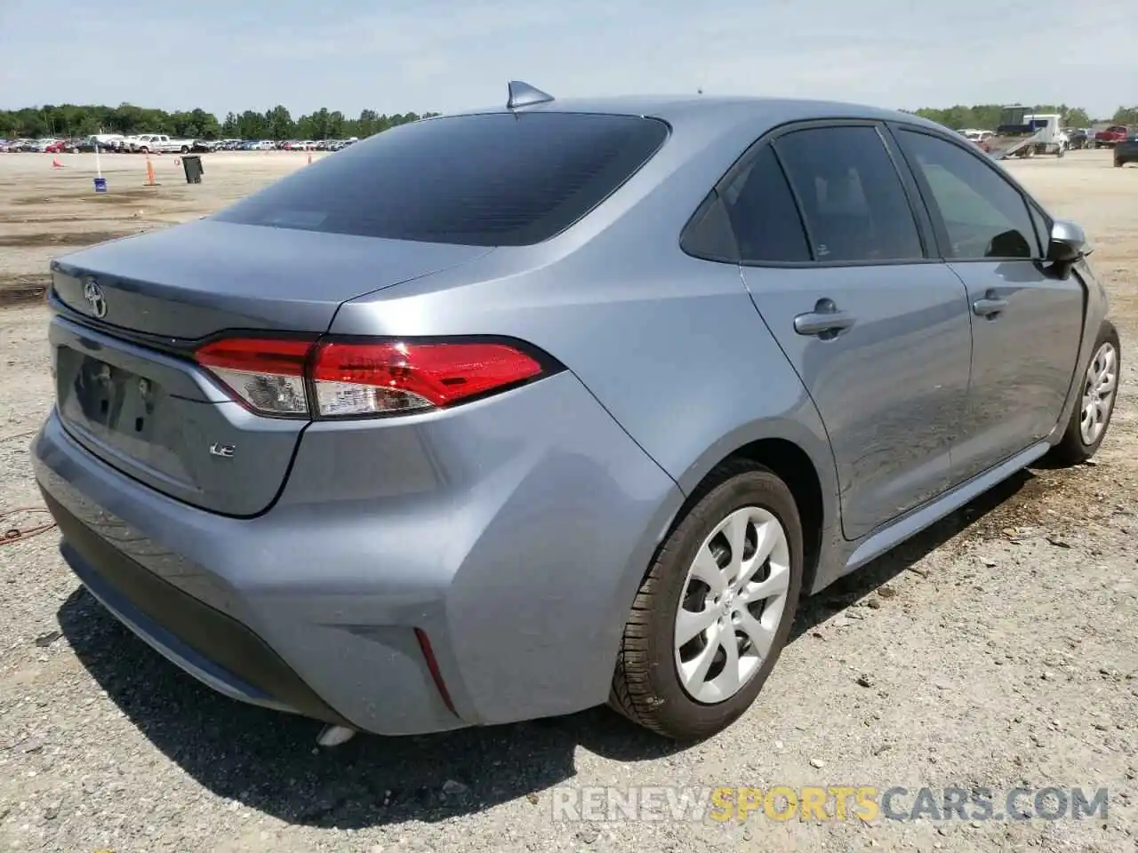 4 Photograph of a damaged car 5YFEPMAE8MP235714 TOYOTA COROLLA 2021