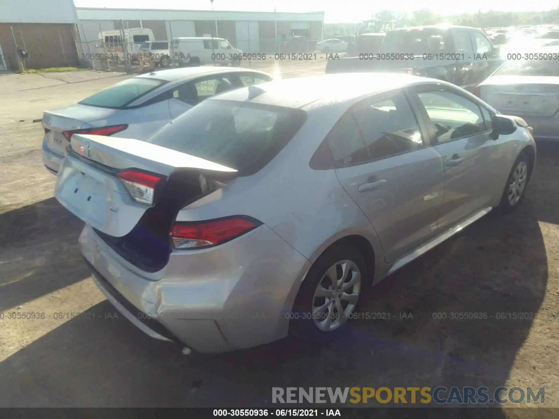 4 Photograph of a damaged car 5YFEPMAE8MP235972 TOYOTA COROLLA 2021