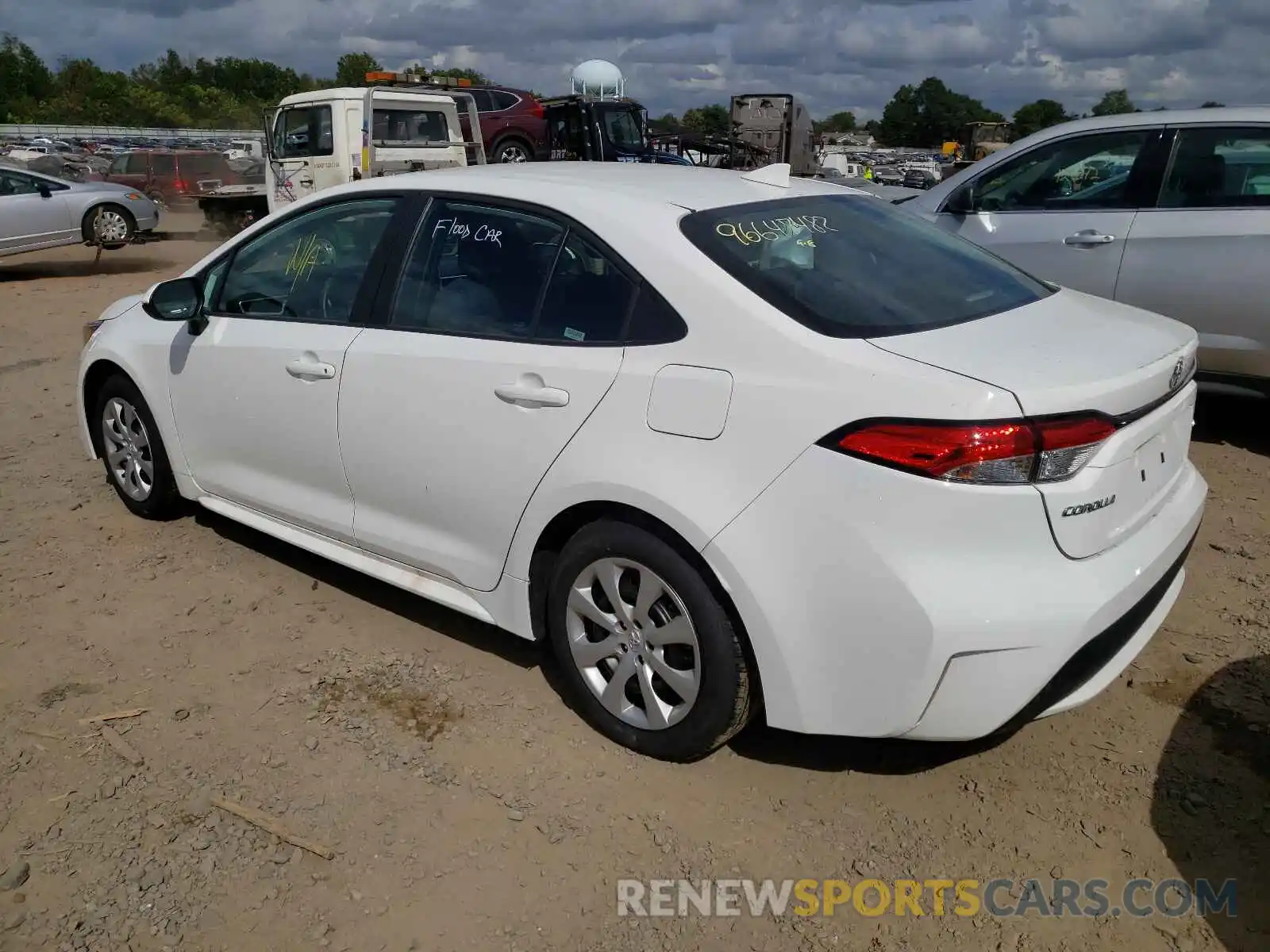 3 Photograph of a damaged car 5YFEPMAE8MP236068 TOYOTA COROLLA 2021