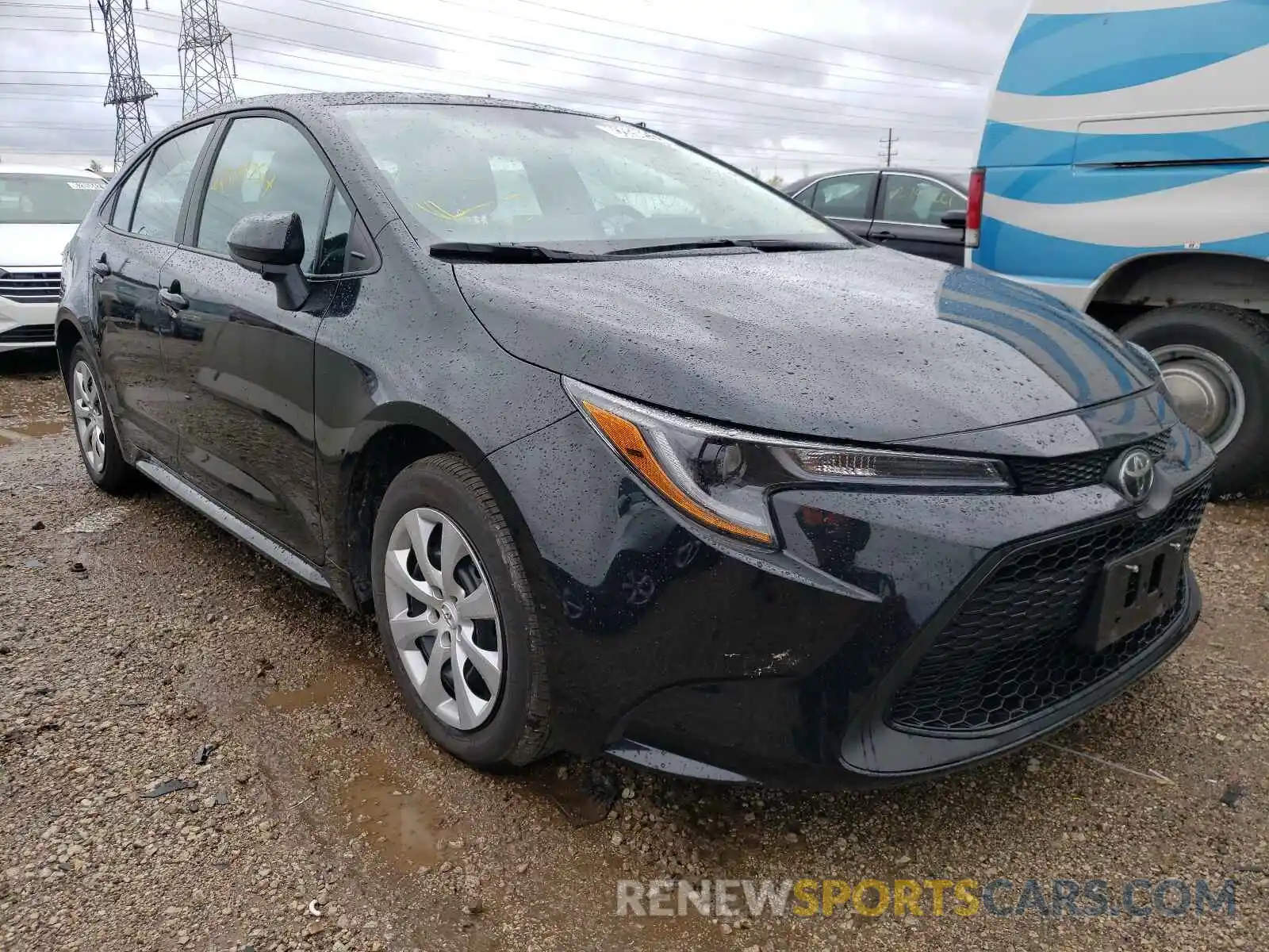 1 Photograph of a damaged car 5YFEPMAE8MP237091 TOYOTA COROLLA 2021