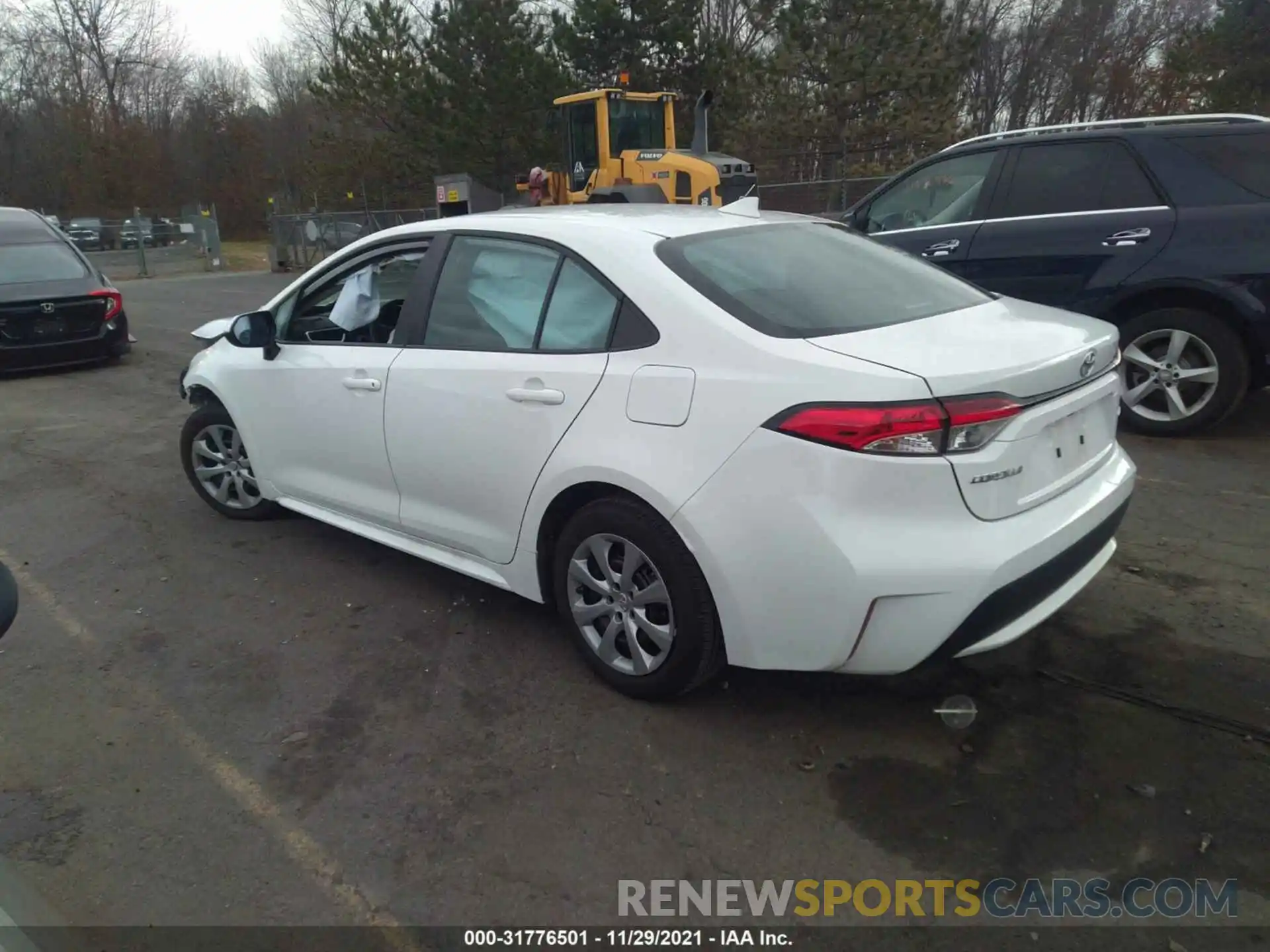 3 Photograph of a damaged car 5YFEPMAE8MP237155 TOYOTA COROLLA 2021