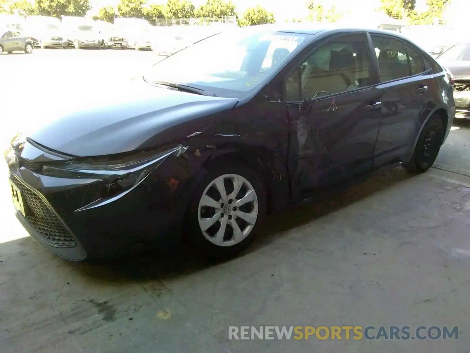 9 Photograph of a damaged car 5YFEPMAE8MP239987 TOYOTA COROLLA 2021