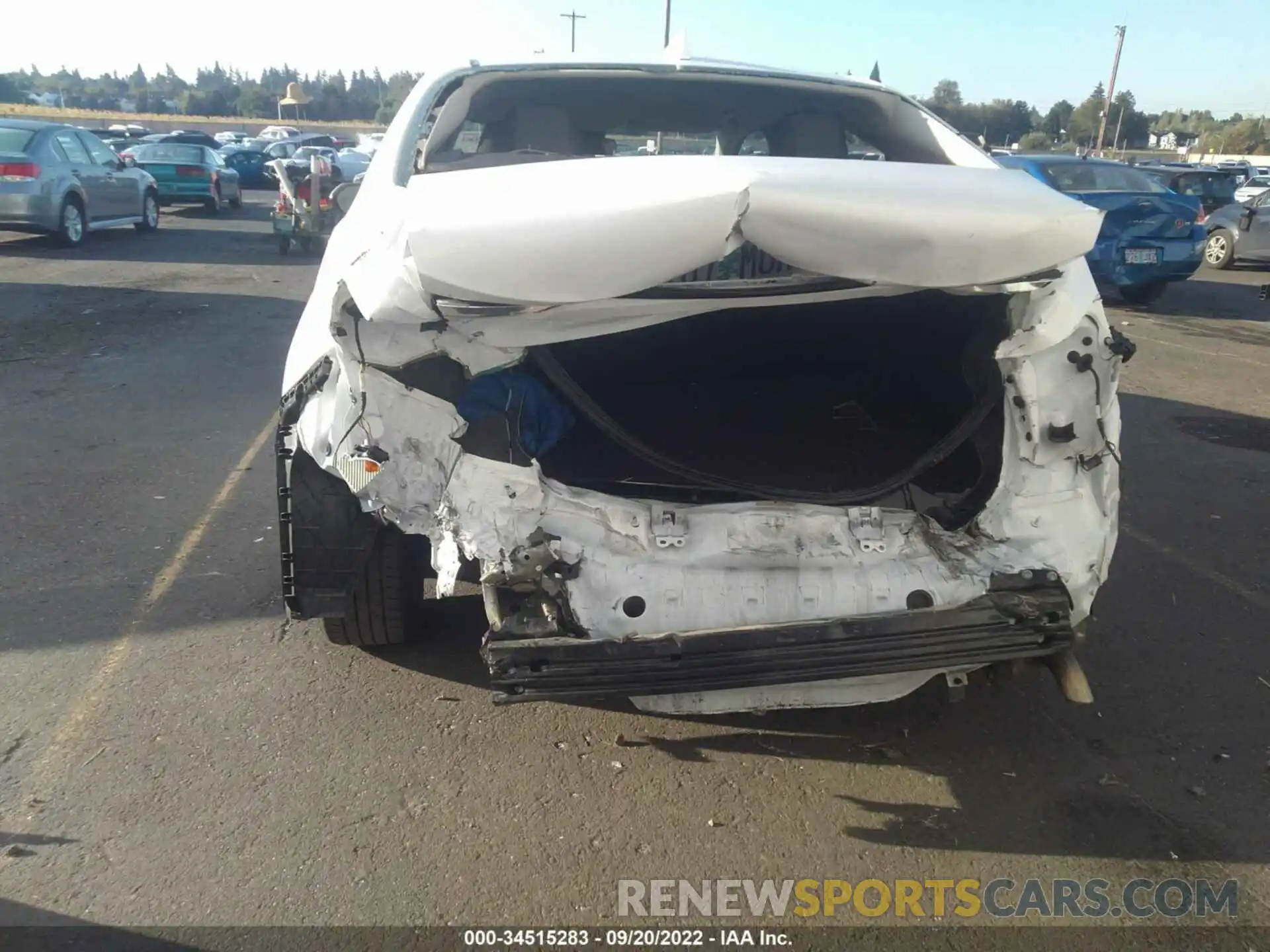 6 Photograph of a damaged car 5YFEPMAE8MP240184 TOYOTA COROLLA 2021