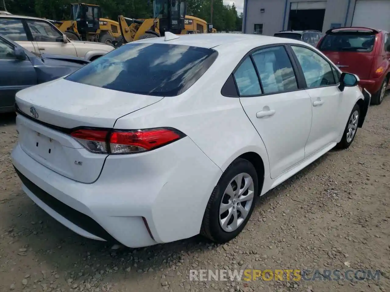 4 Photograph of a damaged car 5YFEPMAE8MP244168 TOYOTA COROLLA 2021