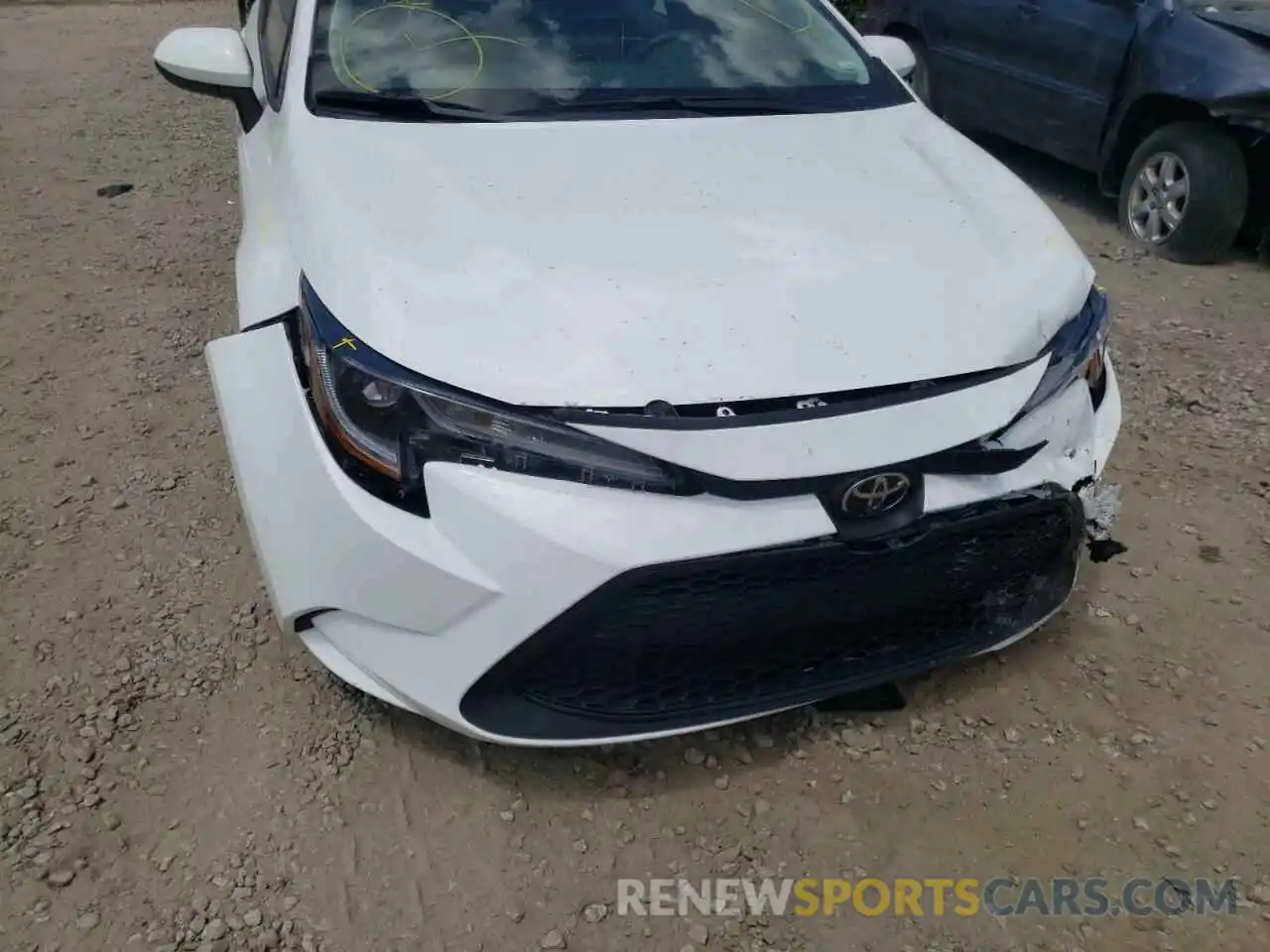 9 Photograph of a damaged car 5YFEPMAE8MP244168 TOYOTA COROLLA 2021