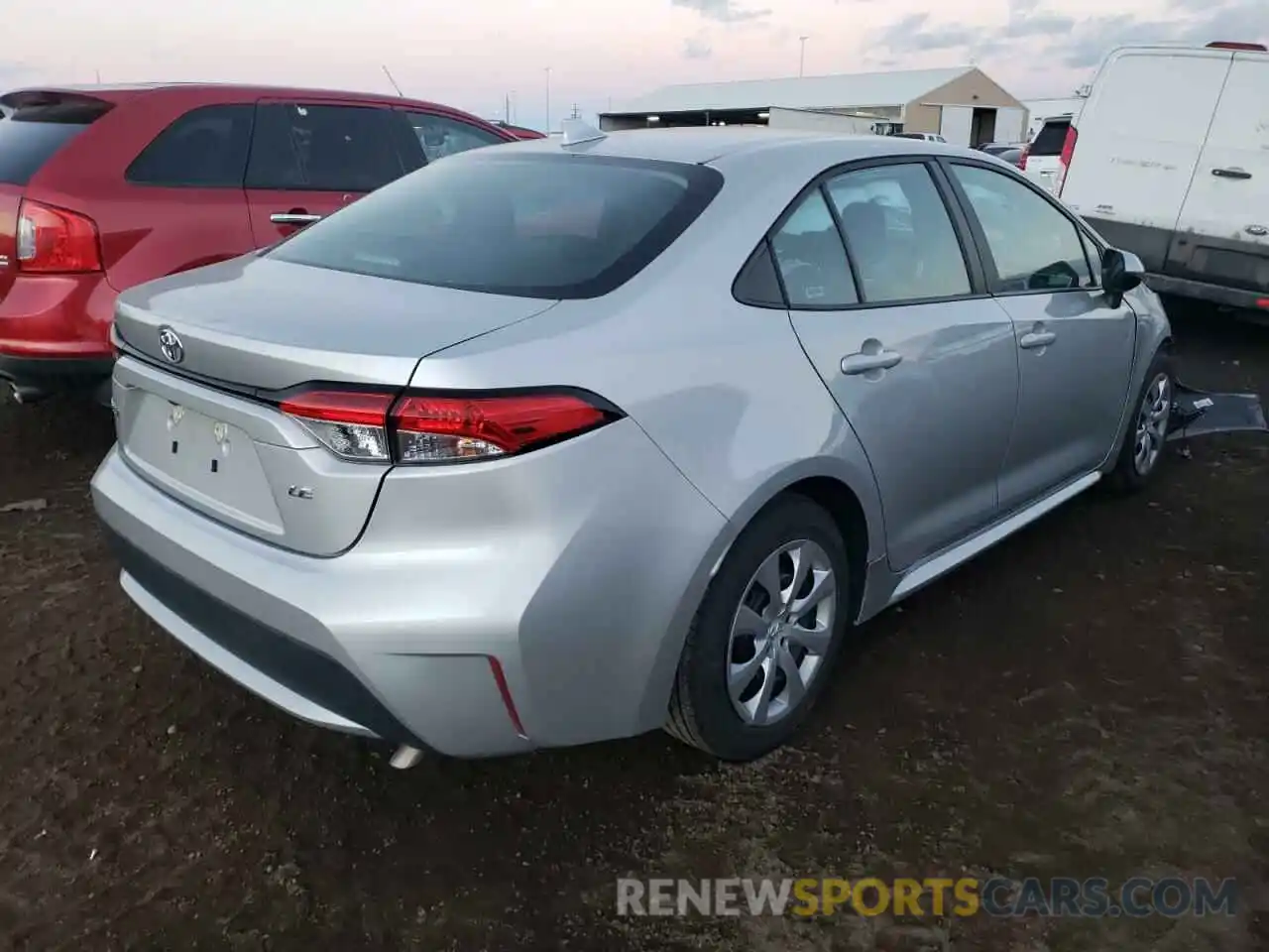 4 Photograph of a damaged car 5YFEPMAE8MP244249 TOYOTA COROLLA 2021