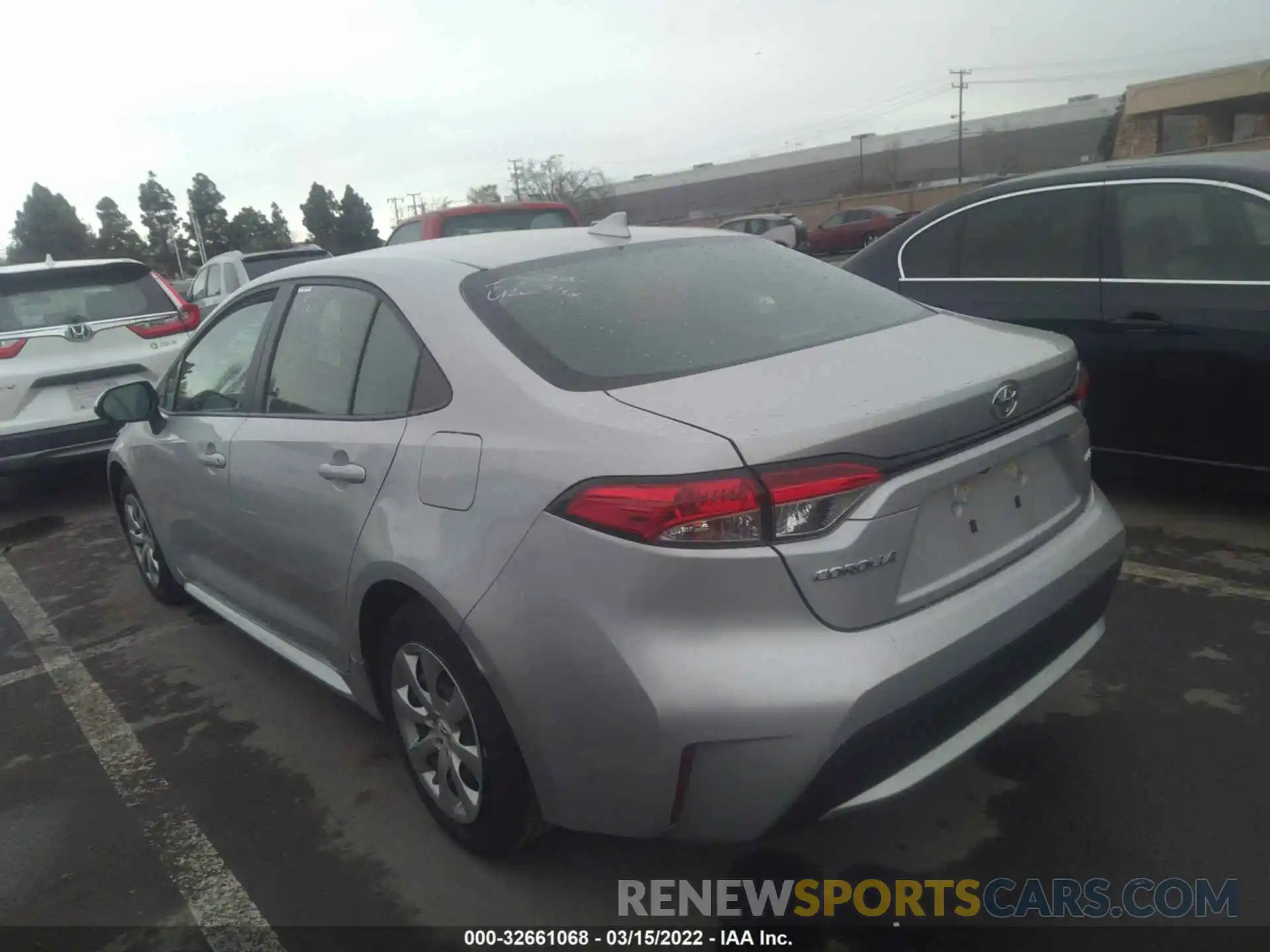 3 Photograph of a damaged car 5YFEPMAE8MP244820 TOYOTA COROLLA 2021