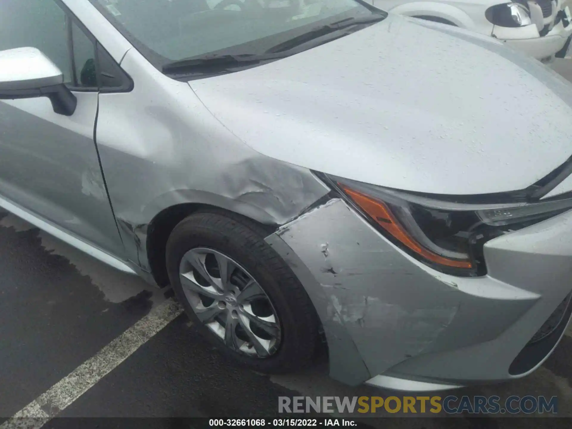 6 Photograph of a damaged car 5YFEPMAE8MP244820 TOYOTA COROLLA 2021