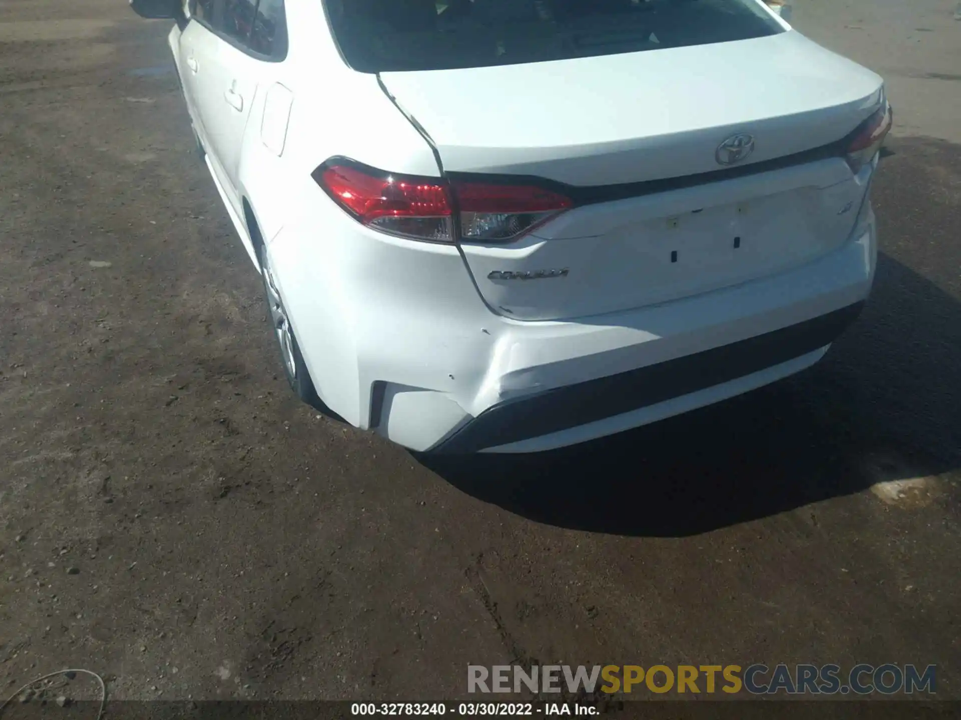 6 Photograph of a damaged car 5YFEPMAE8MP245479 TOYOTA COROLLA 2021