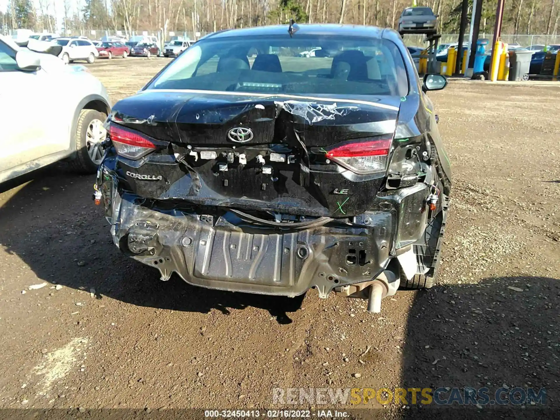 6 Photograph of a damaged car 5YFEPMAE8MP255316 TOYOTA COROLLA 2021