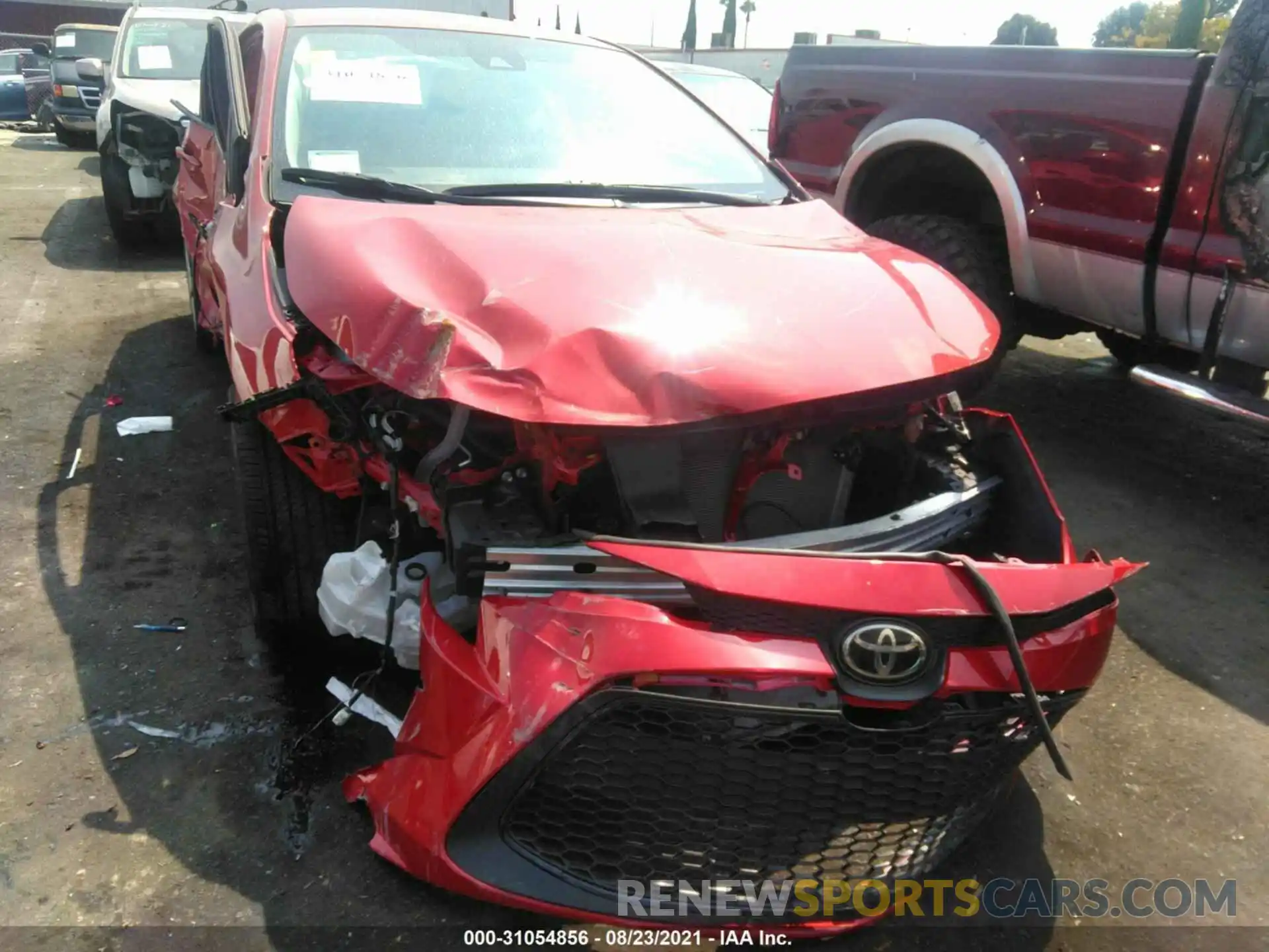 6 Photograph of a damaged car 5YFEPMAE8MP255512 TOYOTA COROLLA 2021