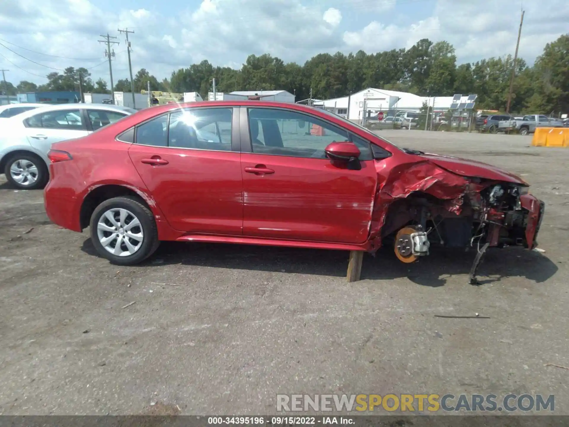 6 Photograph of a damaged car 5YFEPMAE8MP259186 TOYOTA COROLLA 2021