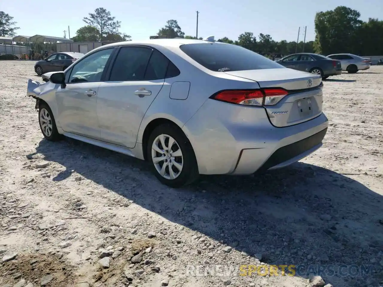 3 Photograph of a damaged car 5YFEPMAE8MP261388 TOYOTA COROLLA 2021