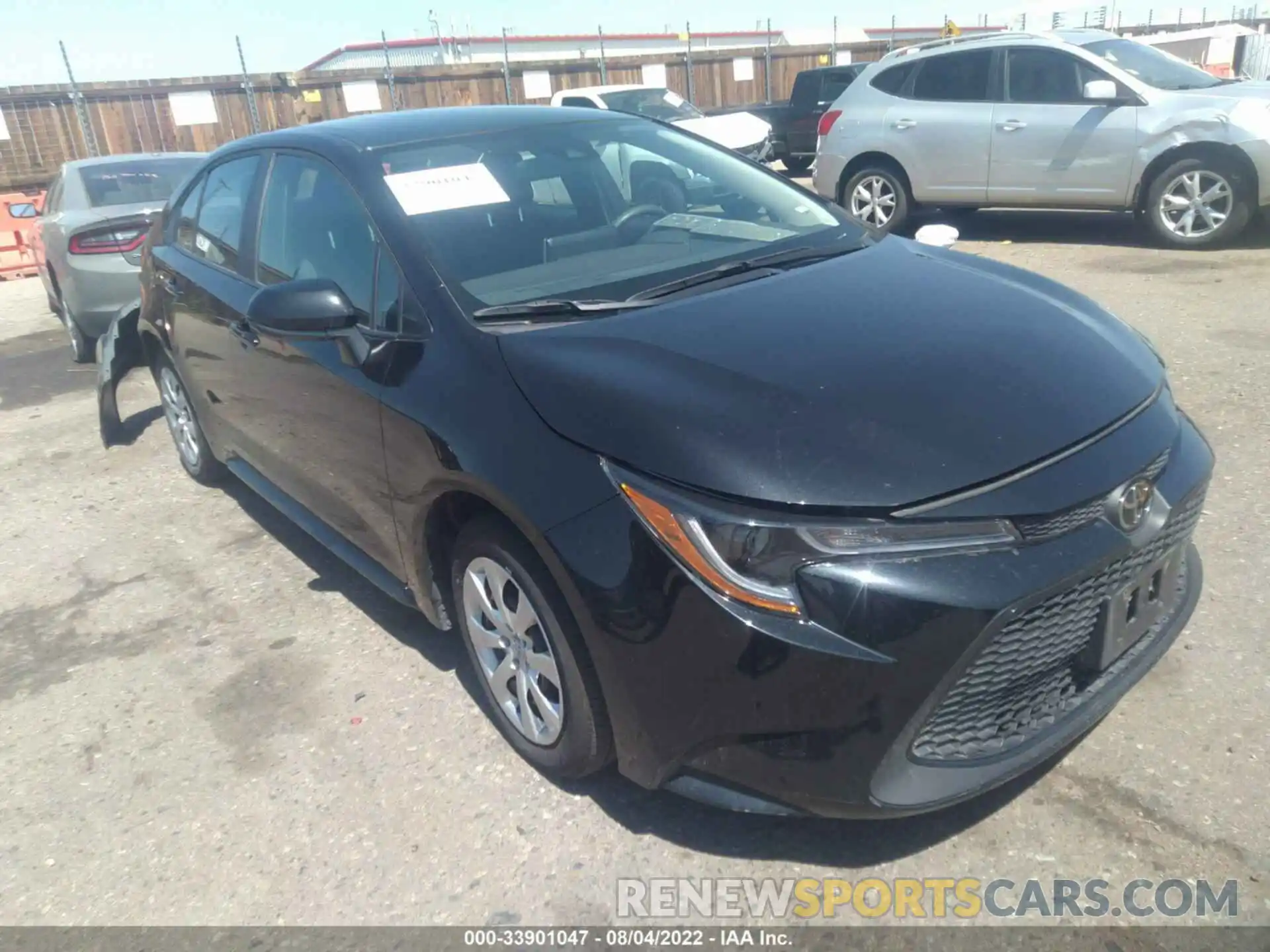 1 Photograph of a damaged car 5YFEPMAE8MP262086 TOYOTA COROLLA 2021