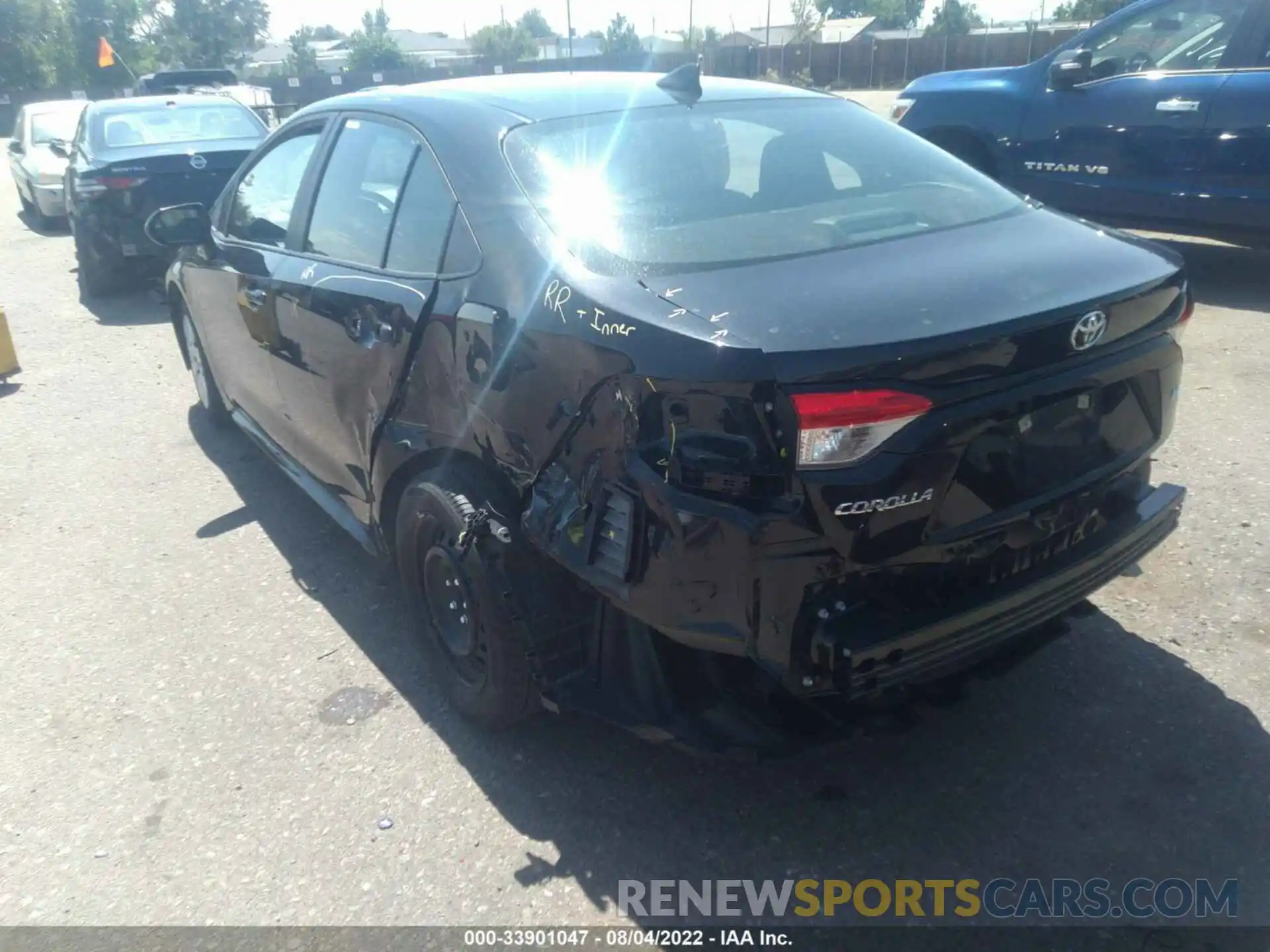 6 Photograph of a damaged car 5YFEPMAE8MP262086 TOYOTA COROLLA 2021