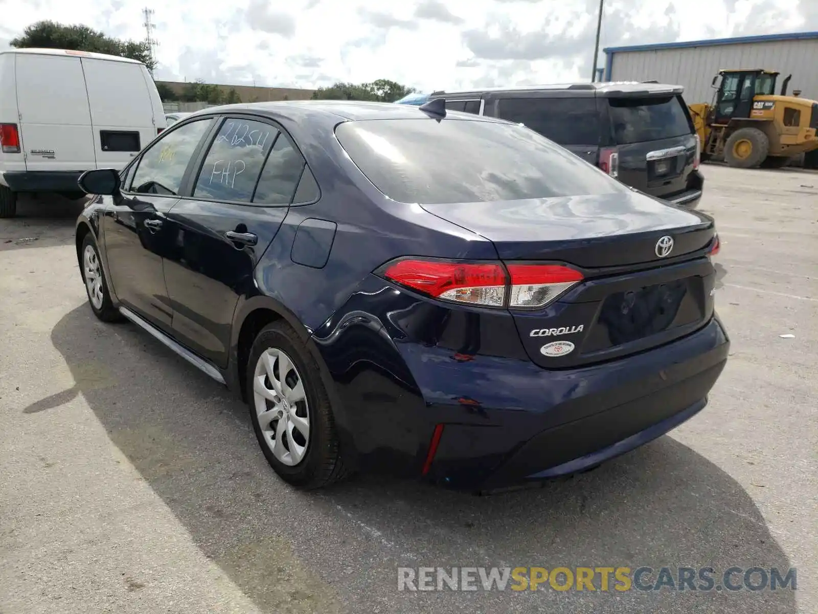 3 Photograph of a damaged car 5YFEPMAE8MP262511 TOYOTA COROLLA 2021