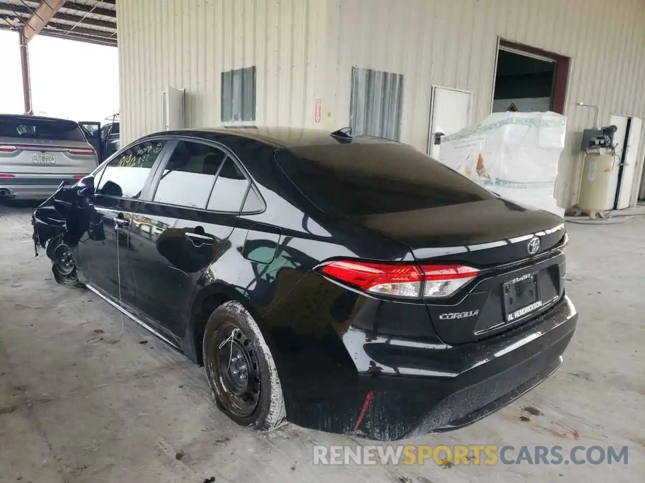 3 Photograph of a damaged car 5YFEPMAE8MP263304 TOYOTA COROLLA 2021