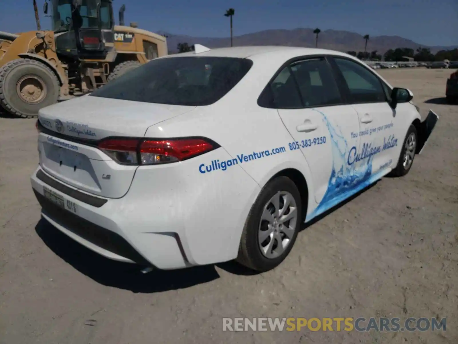 4 Photograph of a damaged car 5YFEPMAE8MP264372 TOYOTA COROLLA 2021