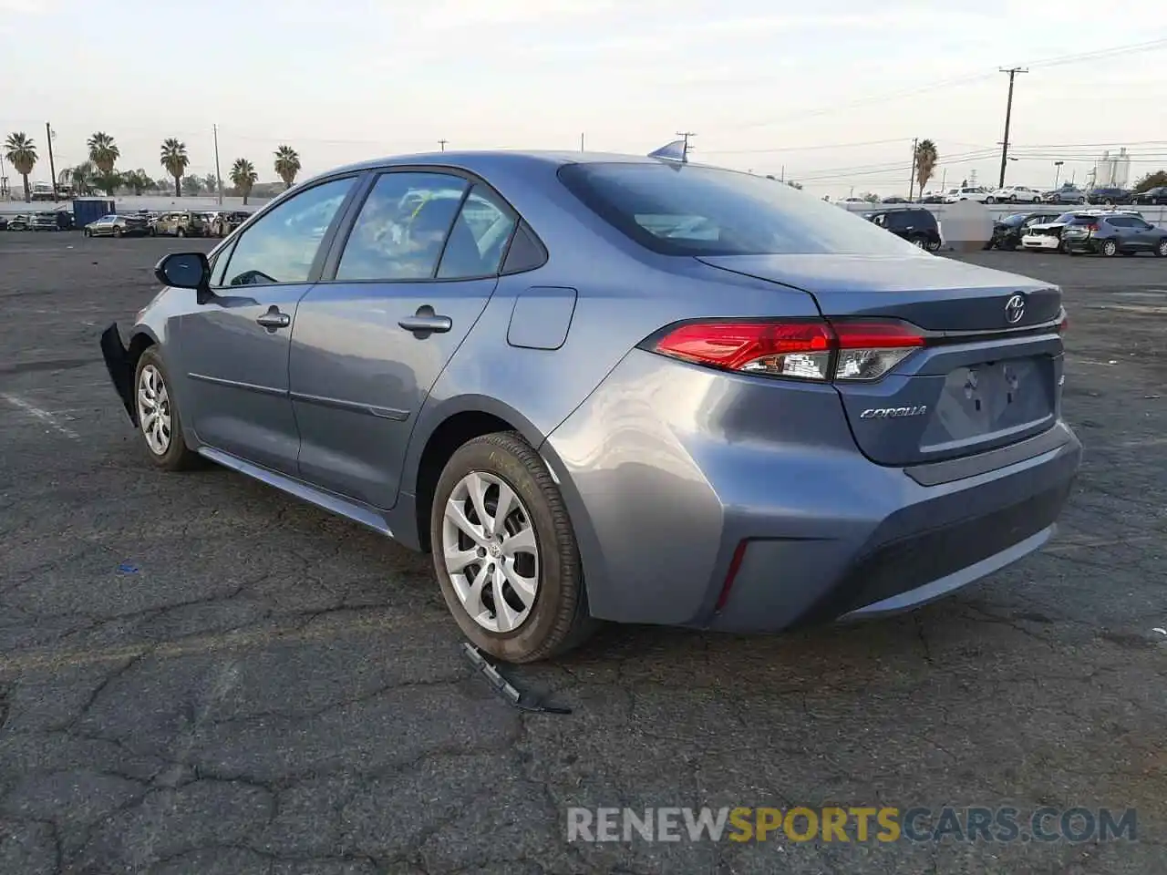 3 Photograph of a damaged car 5YFEPMAE8MP266588 TOYOTA COROLLA 2021