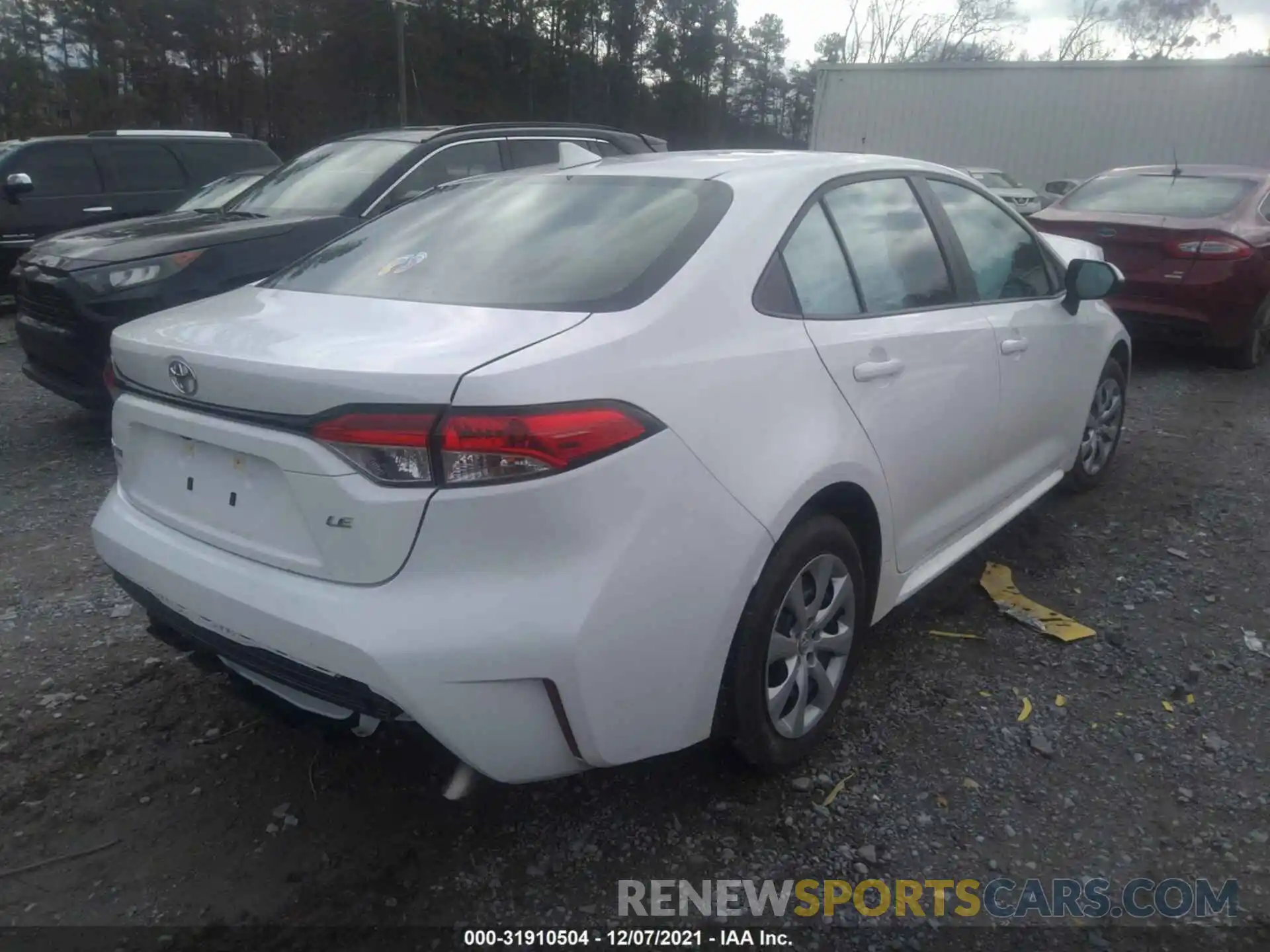 4 Photograph of a damaged car 5YFEPMAE8MP267790 TOYOTA COROLLA 2021