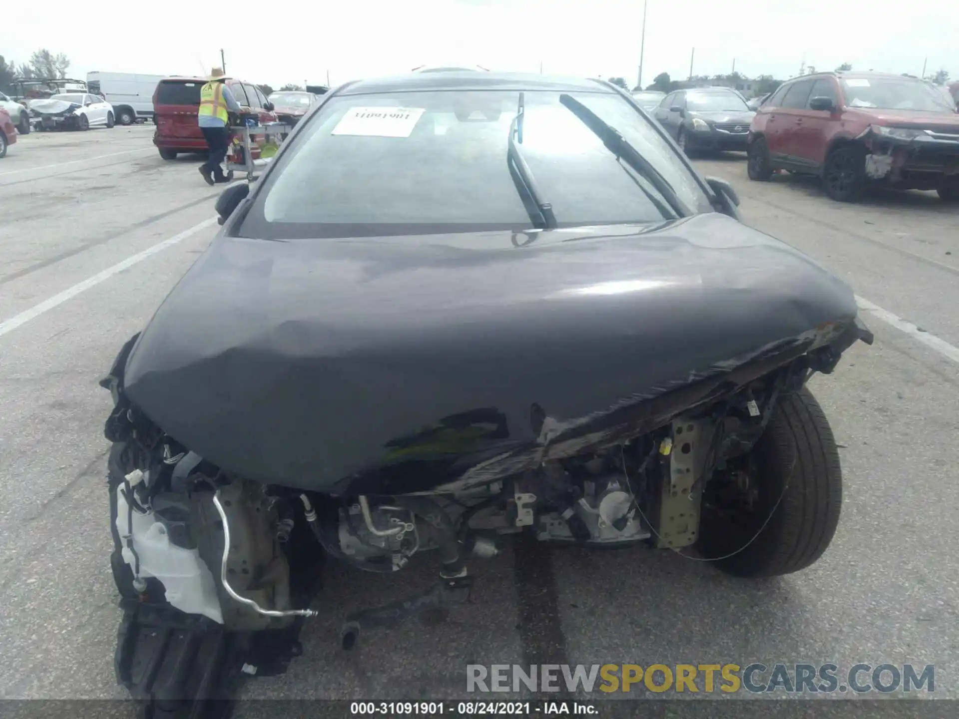 6 Photograph of a damaged car 5YFEPMAE9MP147545 TOYOTA COROLLA 2021