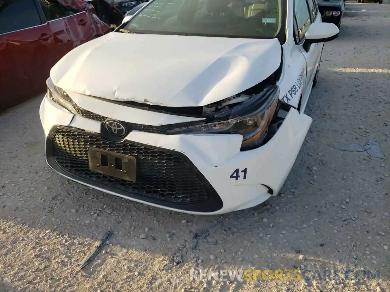 9 Фотография поврежденного автомобиля 5YFEPMAE9MP150963 TOYOTA COROLLA 2021