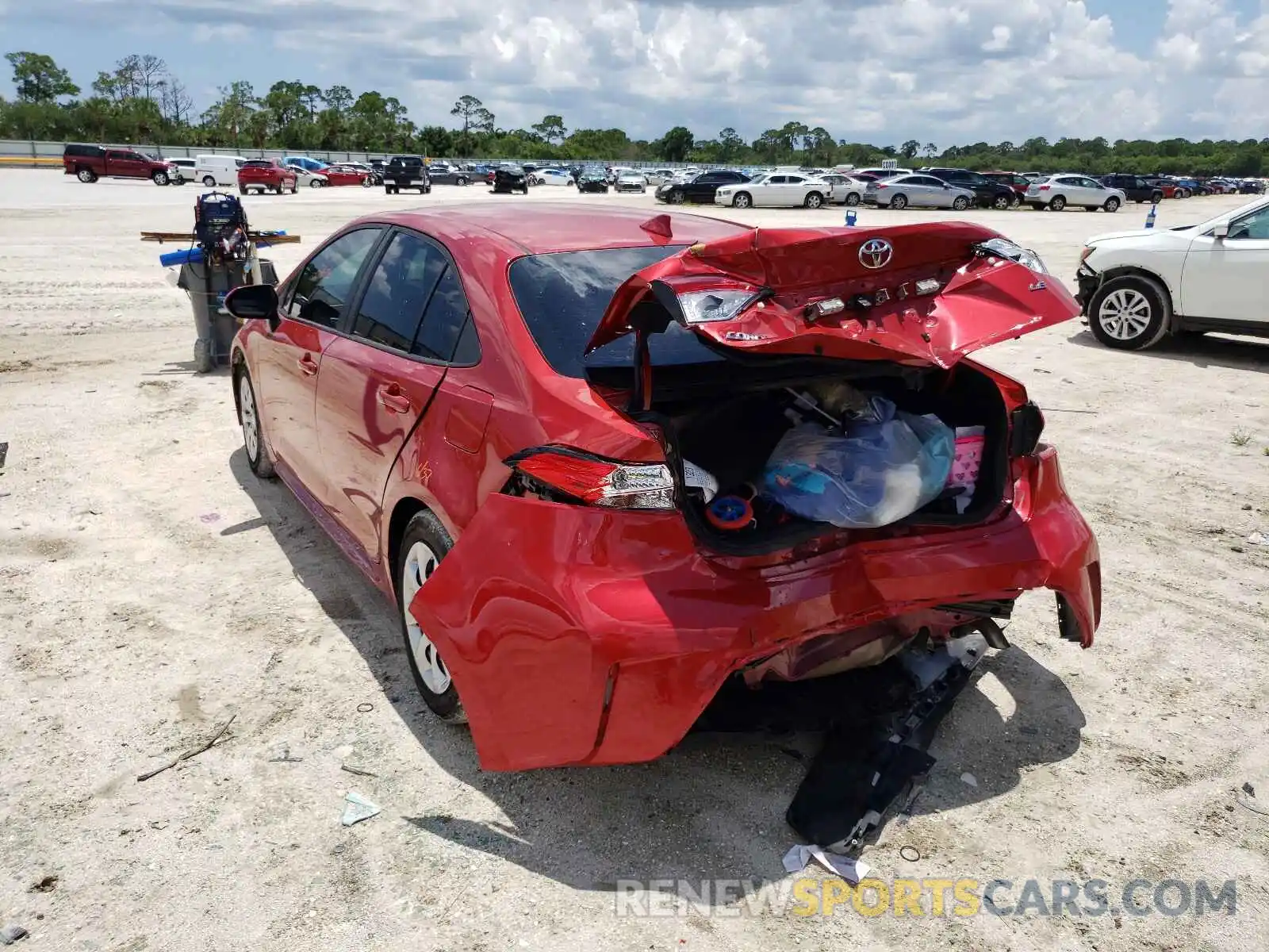 9 Photograph of a damaged car 5YFEPMAE9MP156245 TOYOTA COROLLA 2021