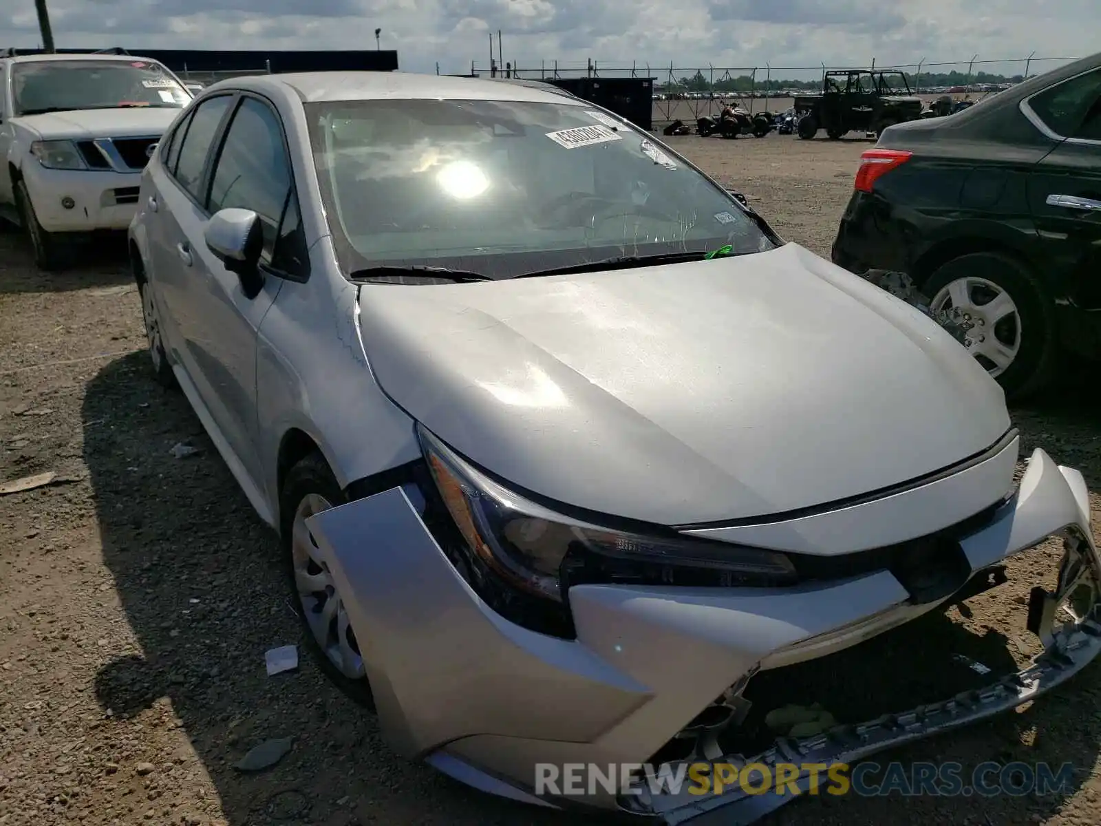 1 Photograph of a damaged car 5YFEPMAE9MP157203 TOYOTA COROLLA 2021