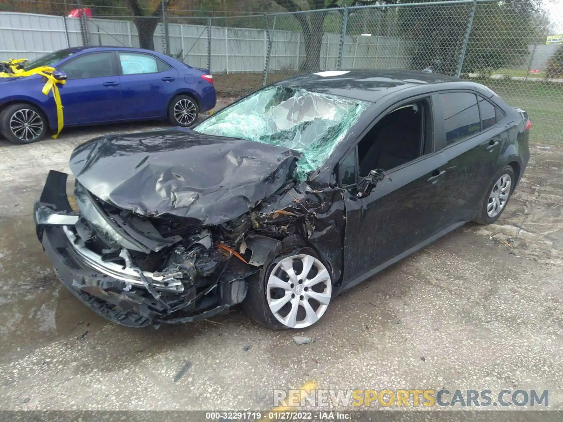 2 Photograph of a damaged car 5YFEPMAE9MP157427 TOYOTA COROLLA 2021