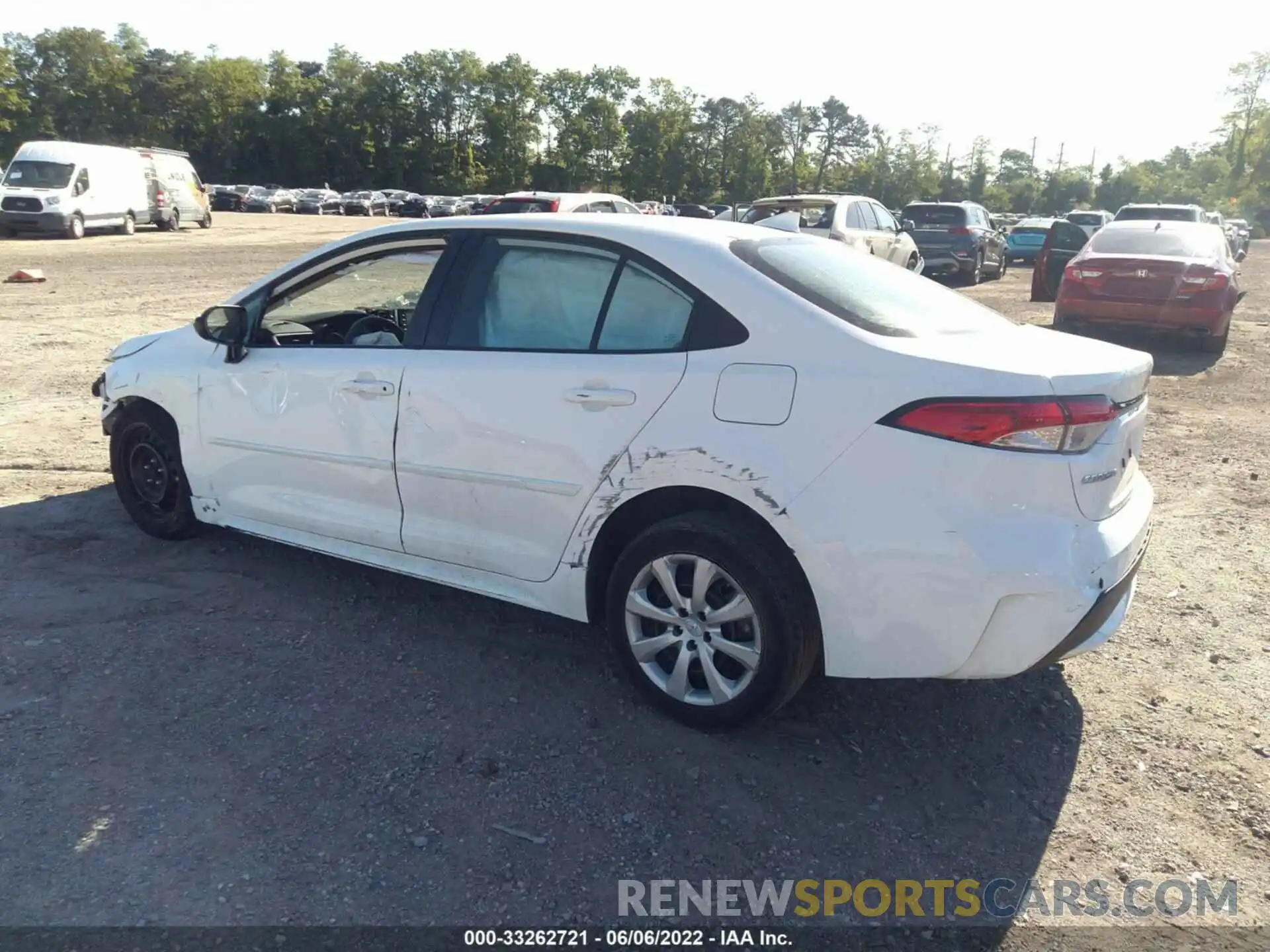 3 Photograph of a damaged car 5YFEPMAE9MP159713 TOYOTA COROLLA 2021