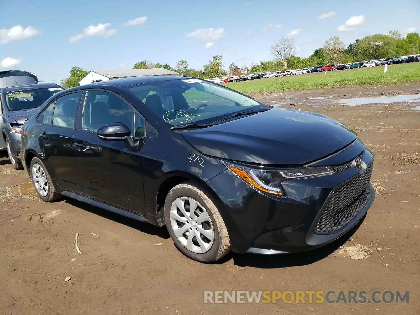 1 Photograph of a damaged car 5YFEPMAE9MP160182 TOYOTA COROLLA 2021