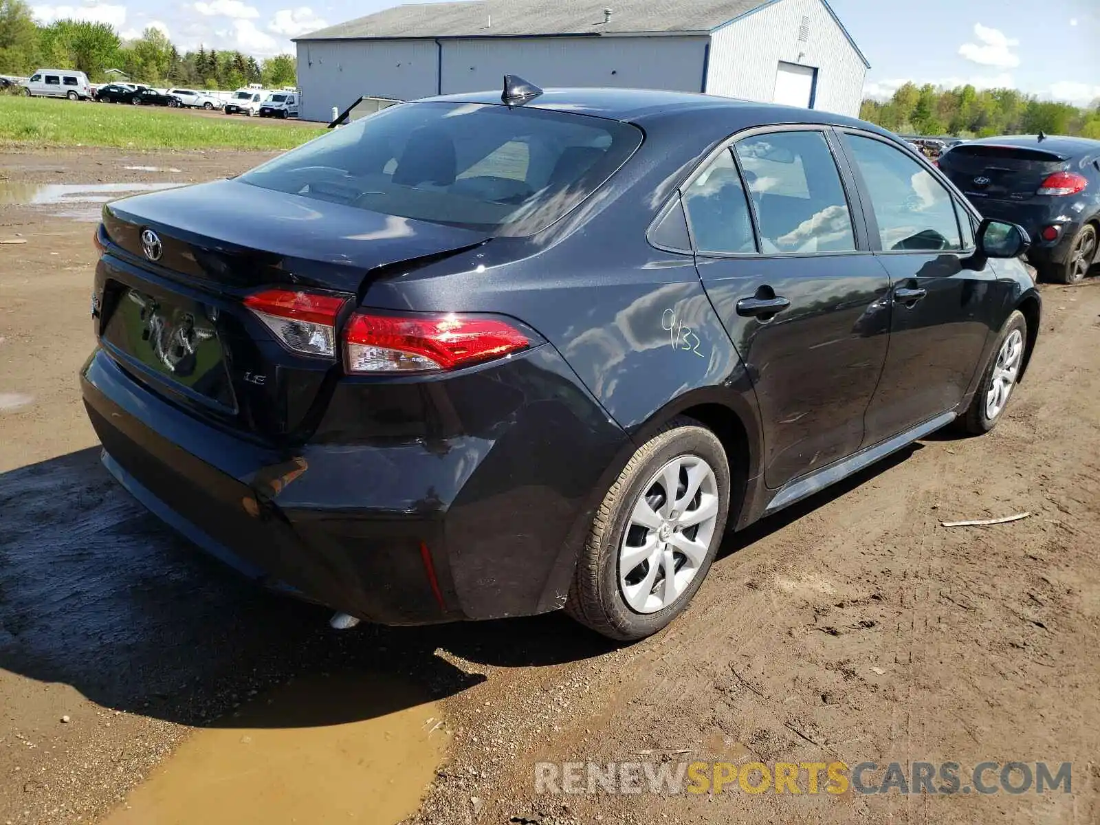 4 Photograph of a damaged car 5YFEPMAE9MP160182 TOYOTA COROLLA 2021