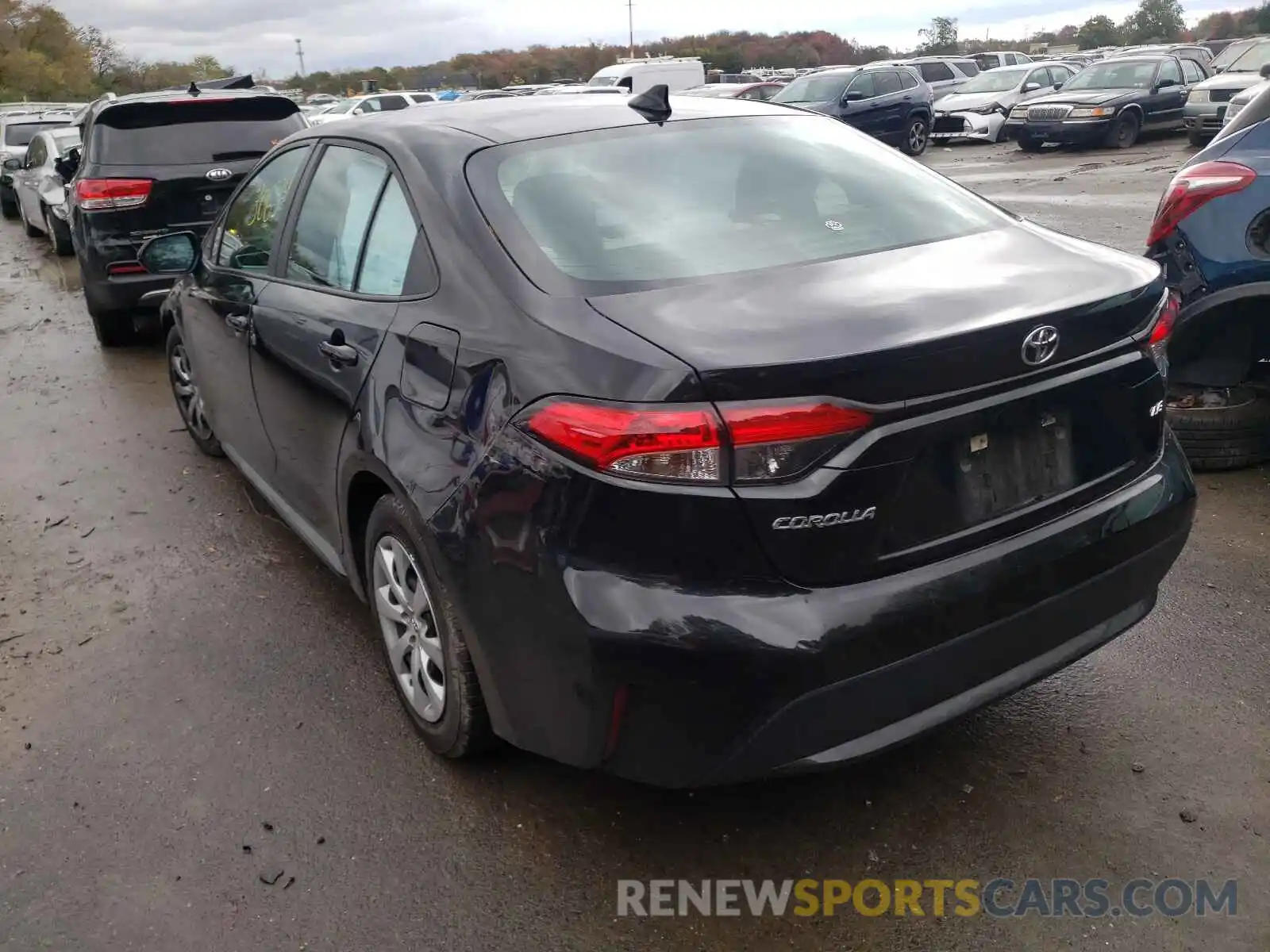 3 Photograph of a damaged car 5YFEPMAE9MP161252 TOYOTA COROLLA 2021