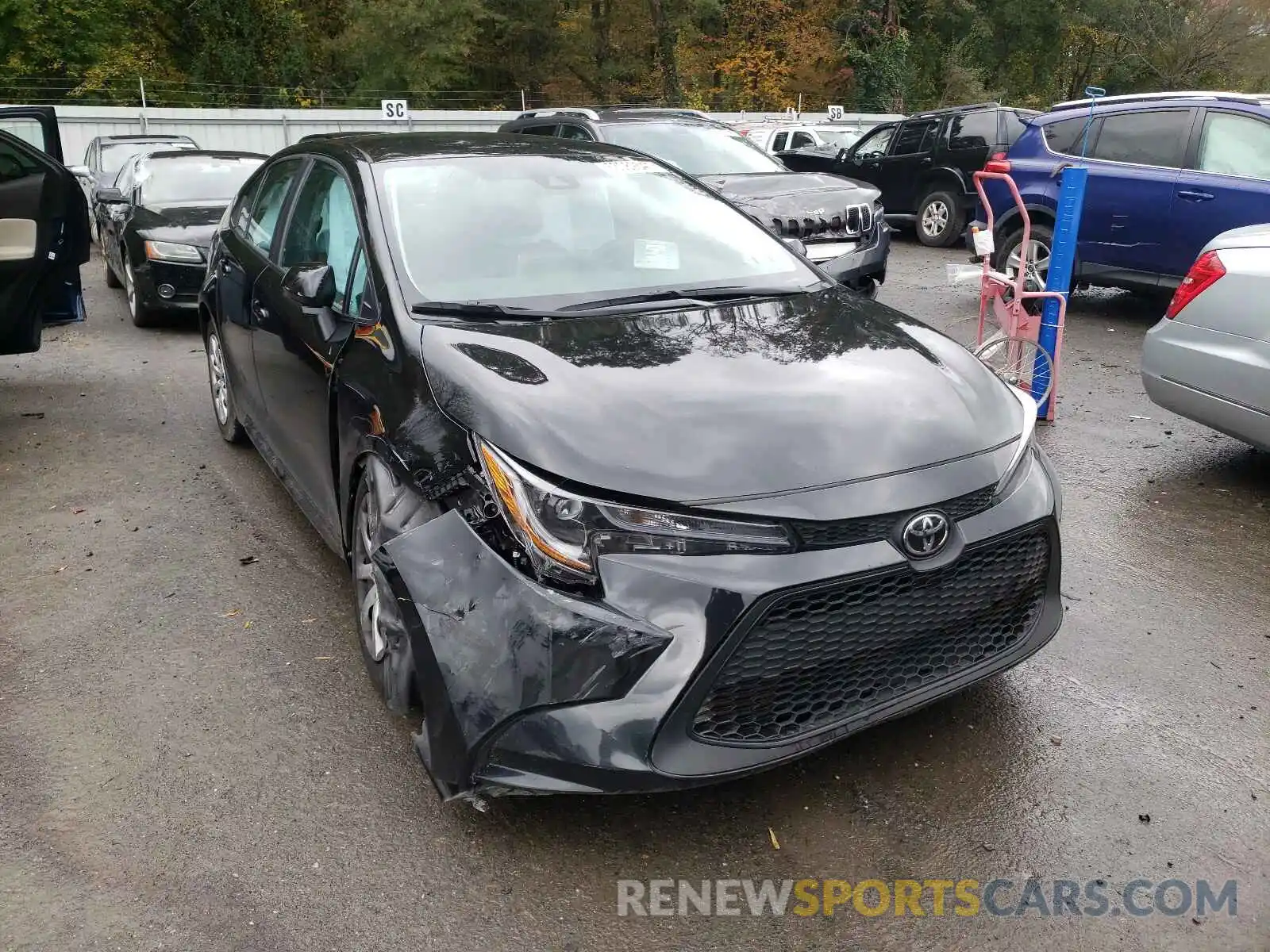 9 Photograph of a damaged car 5YFEPMAE9MP161252 TOYOTA COROLLA 2021