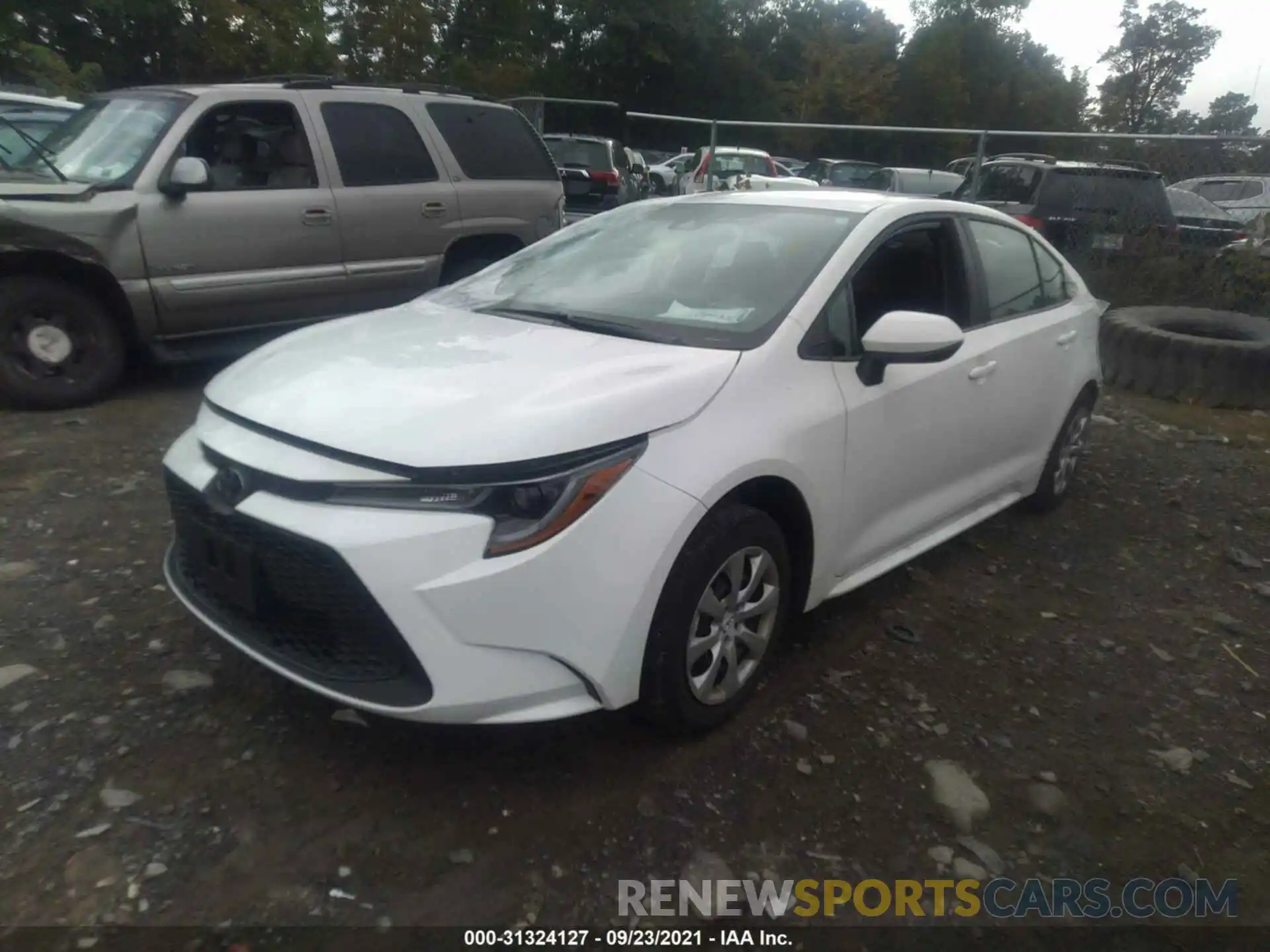 2 Photograph of a damaged car 5YFEPMAE9MP161901 TOYOTA COROLLA 2021