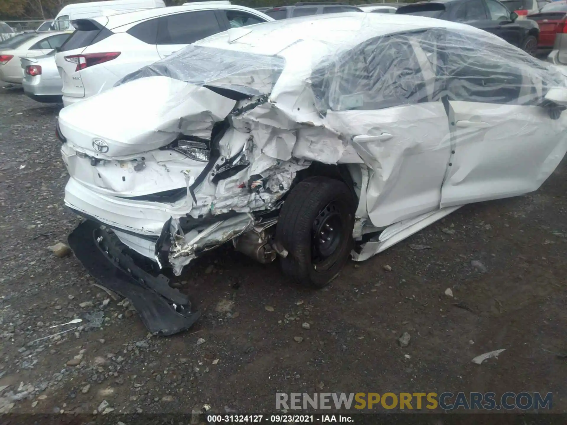 6 Photograph of a damaged car 5YFEPMAE9MP161901 TOYOTA COROLLA 2021