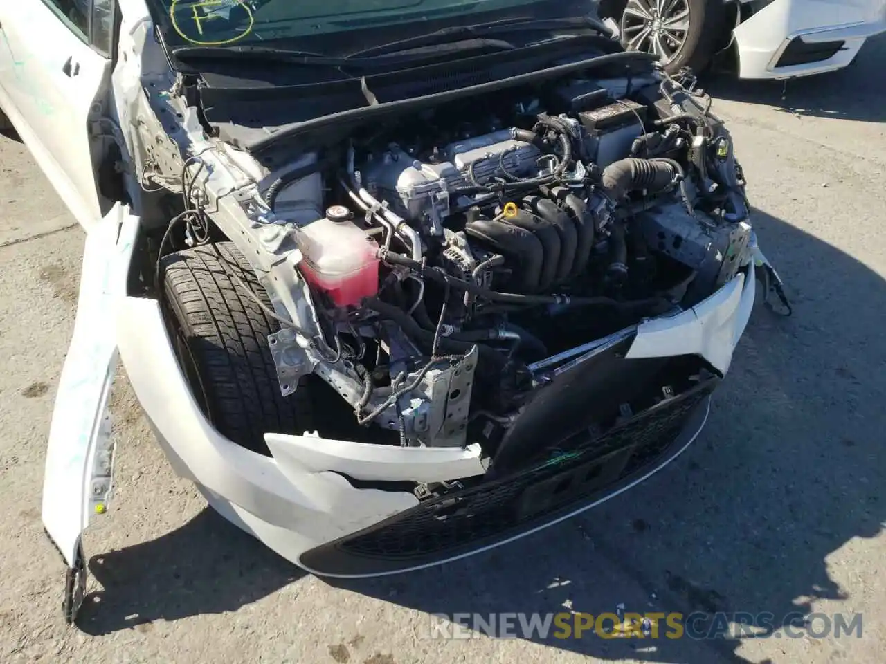 9 Photograph of a damaged car 5YFEPMAE9MP162160 TOYOTA COROLLA 2021