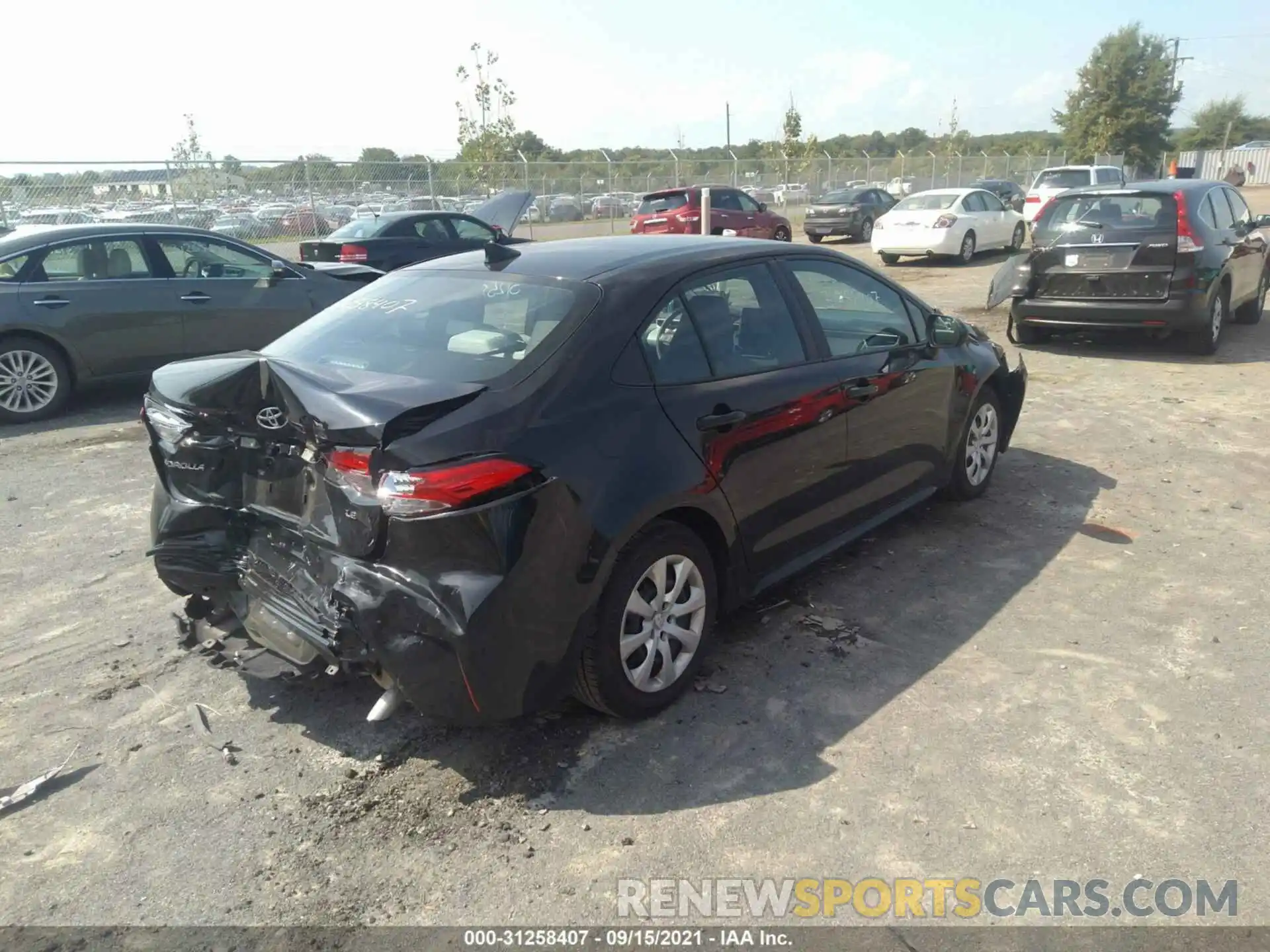 4 Photograph of a damaged car 5YFEPMAE9MP162305 TOYOTA COROLLA 2021