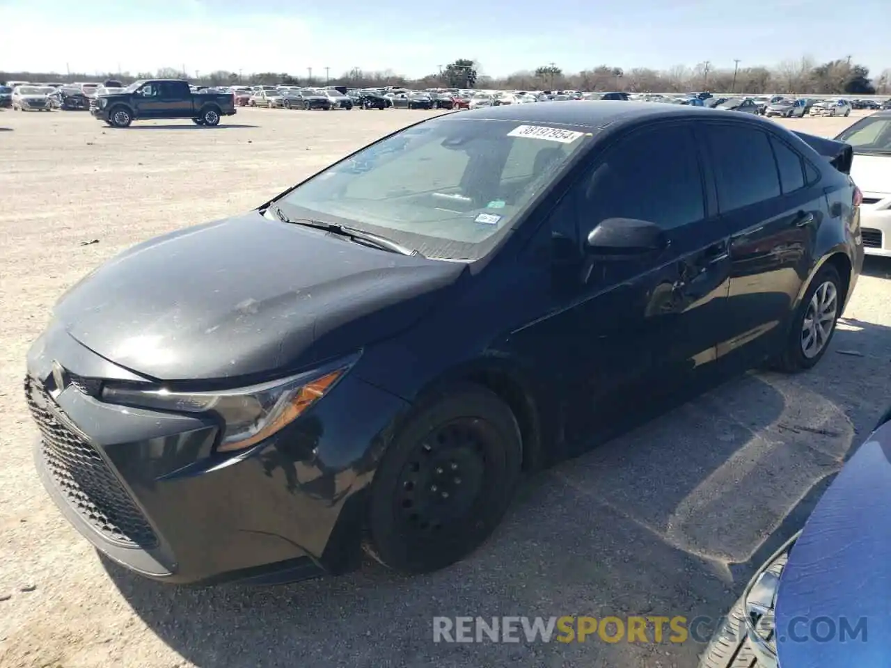 1 Photograph of a damaged car 5YFEPMAE9MP163552 TOYOTA COROLLA 2021